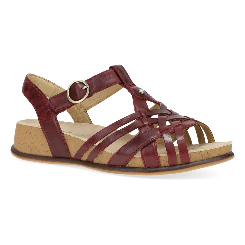 Christa Plum Leather made by Dansko