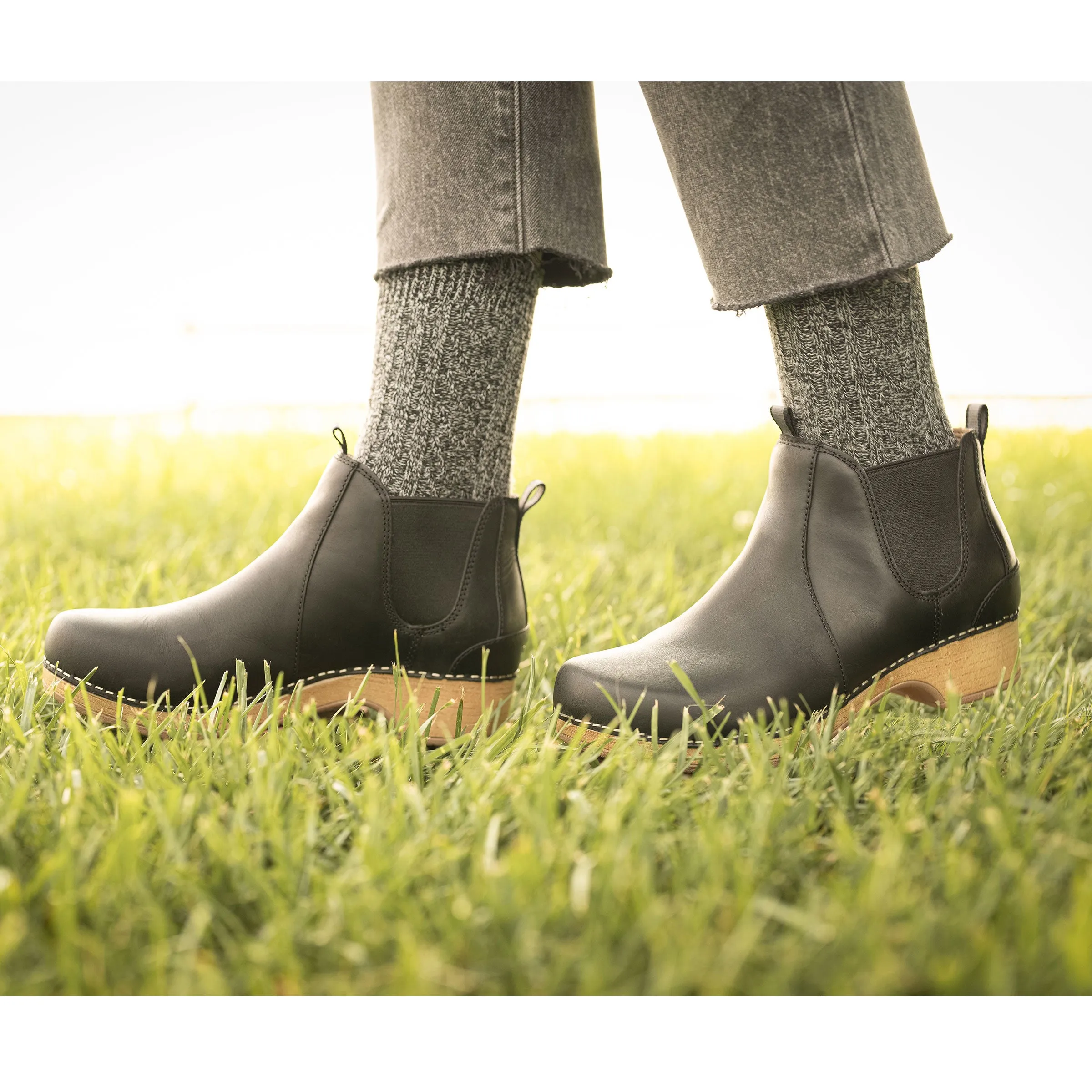 Becka Black Oiled Pull Up sold by Dansko product image thumbnail 2