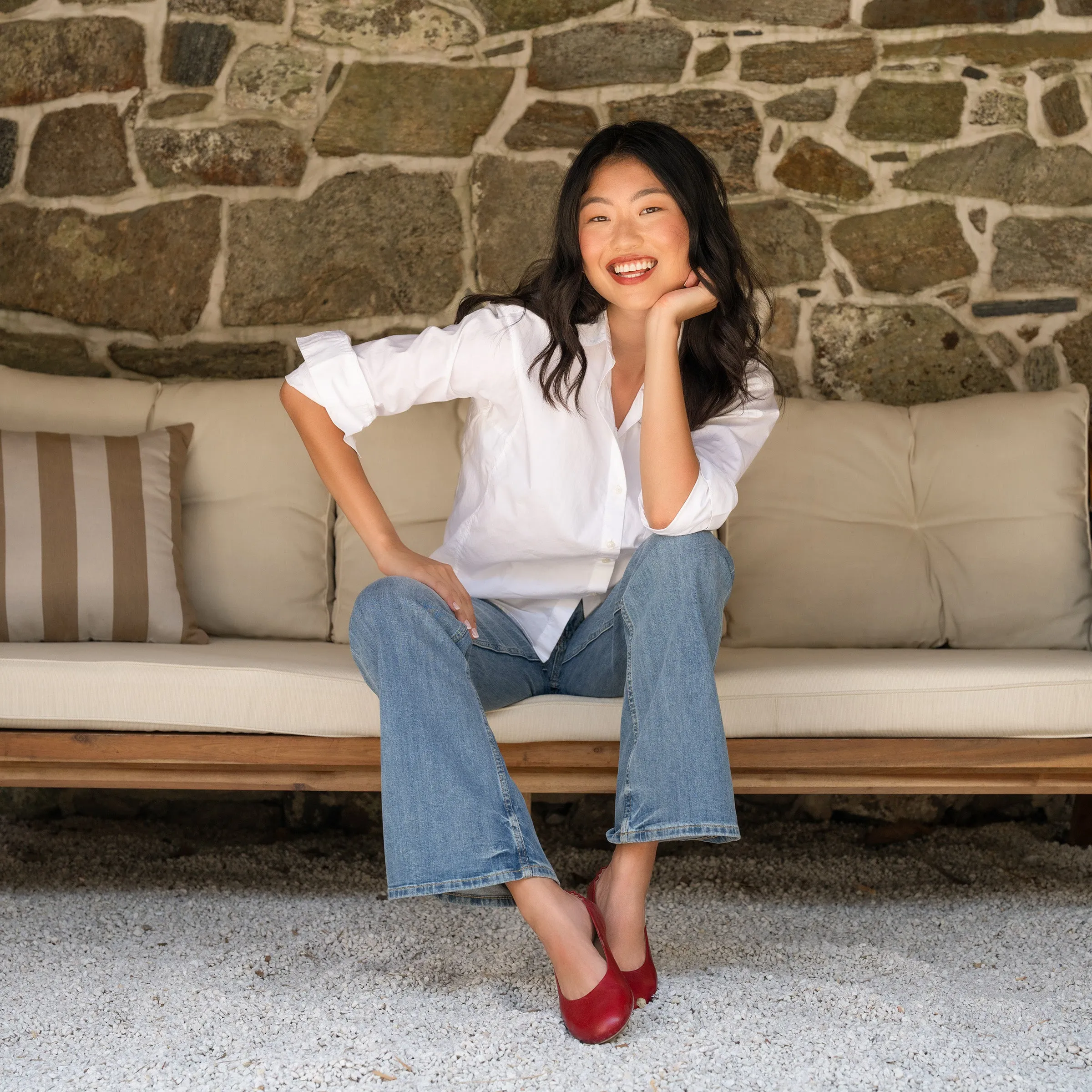 Mollie Red Nappa sold by Dansko product image thumbnail 5