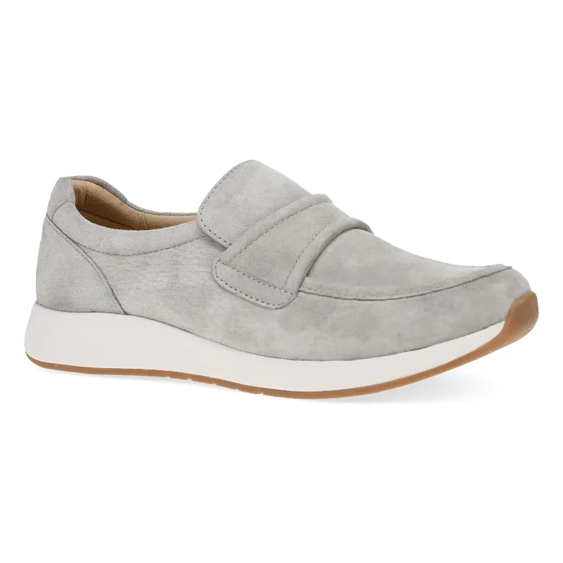Clementine Light Grey Nubuck made by Dansko