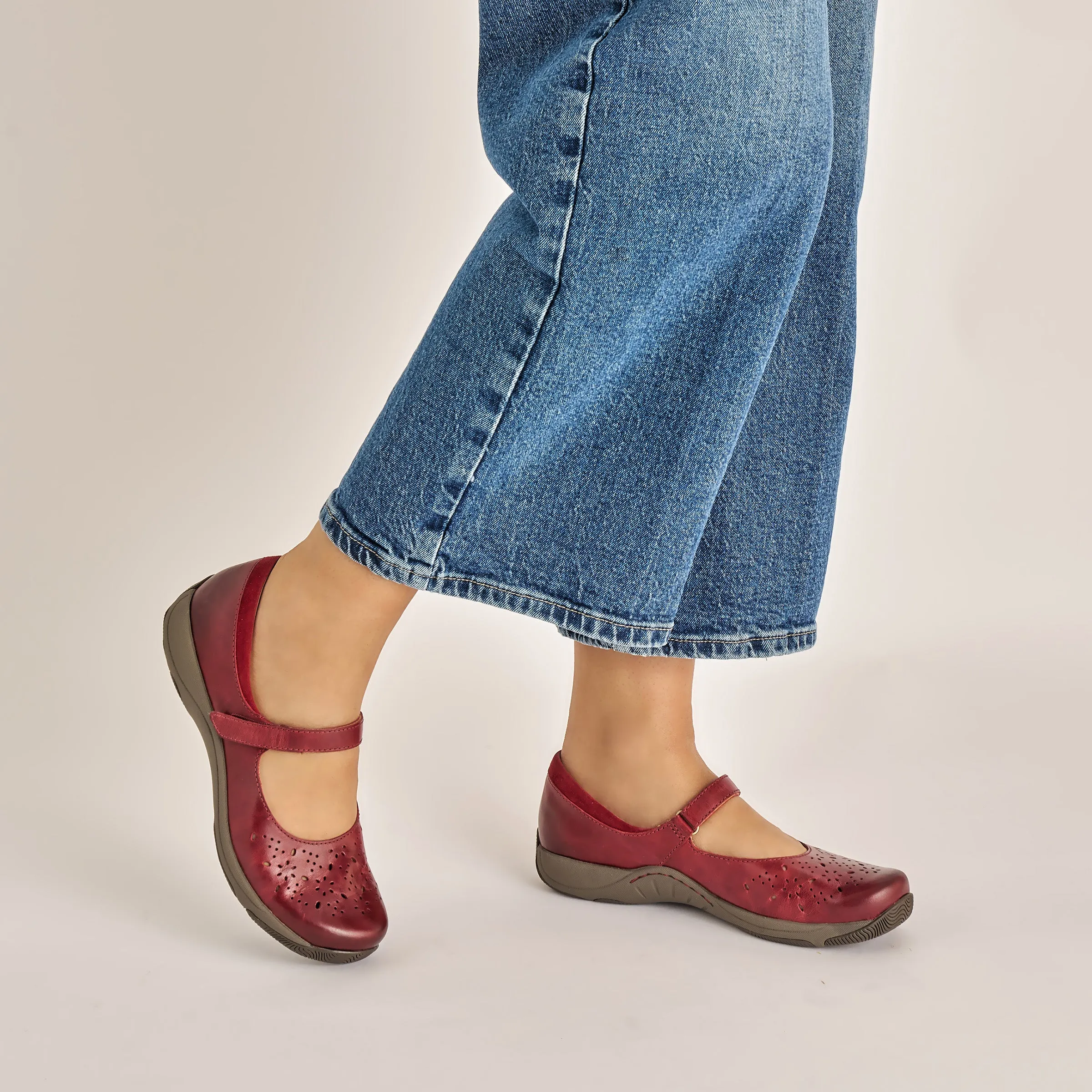 Stacy Red Waxy Burnished sold by Dansko product image thumbnail 2