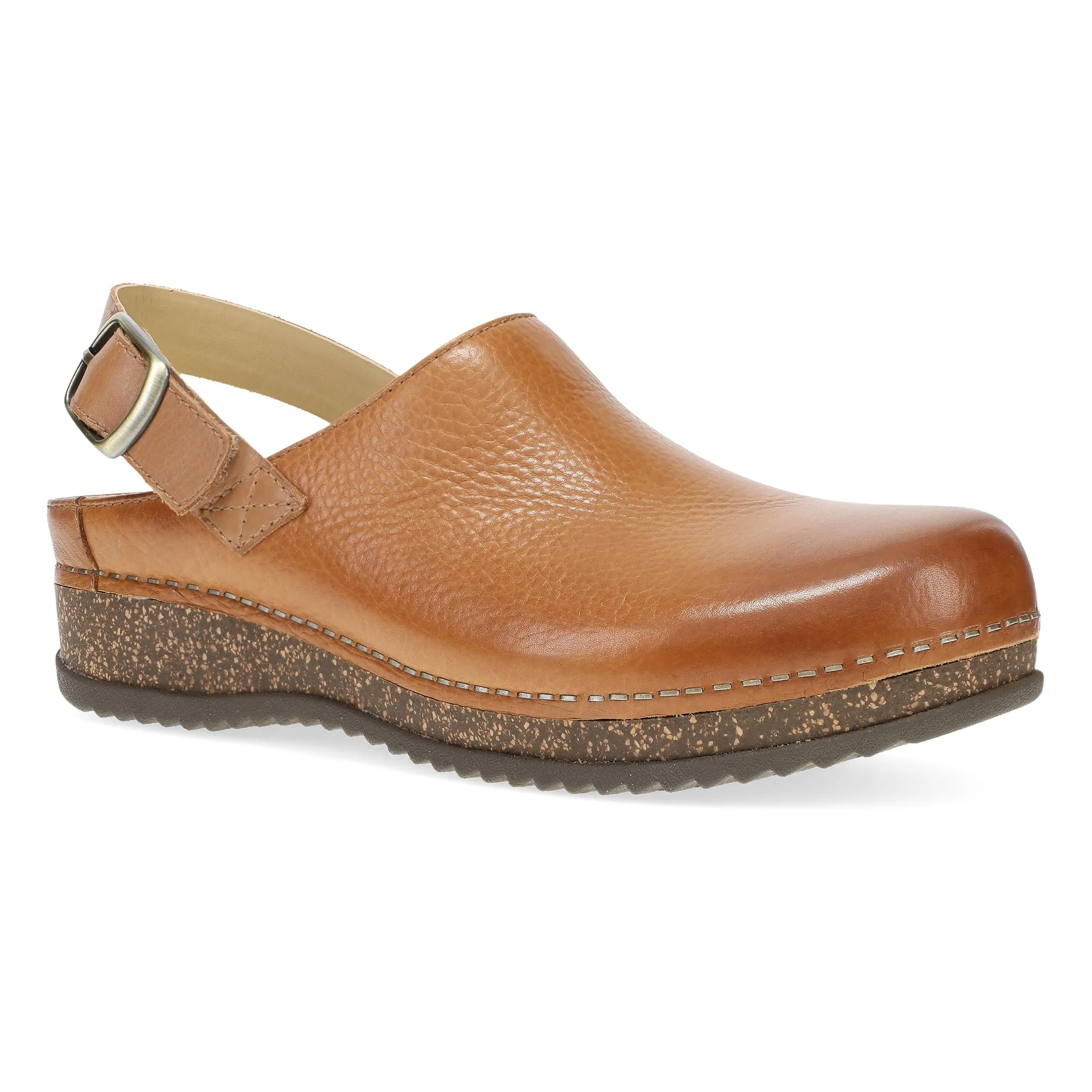 Merrin Tan Waxy Milled sold by Dansko