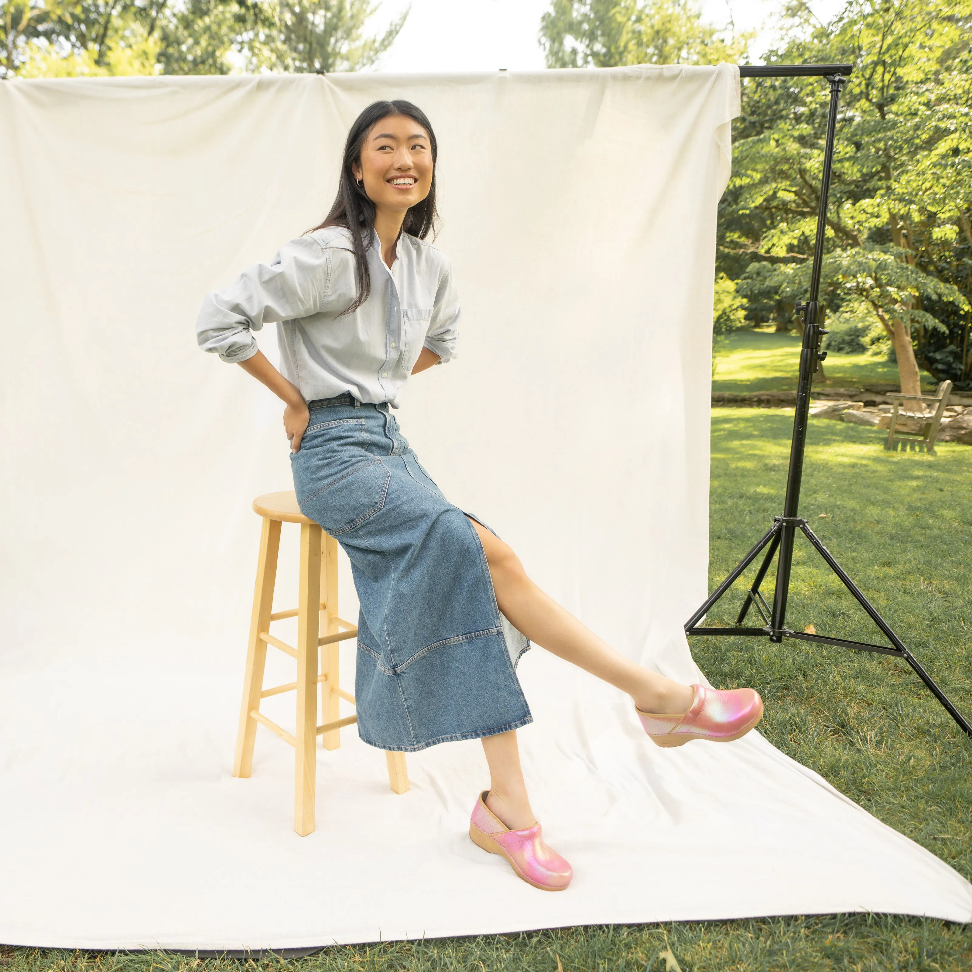 XP 2.0 Pink Iridescent Leather sold by Dansko product image thumbnail 5