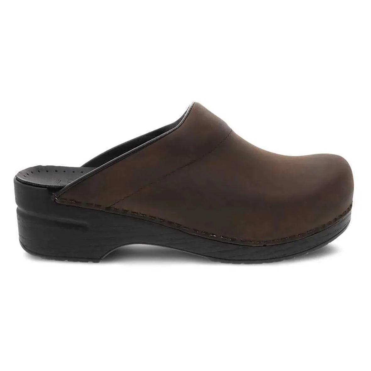 Personalized Karl Antique Brown/Black sold by Dansko