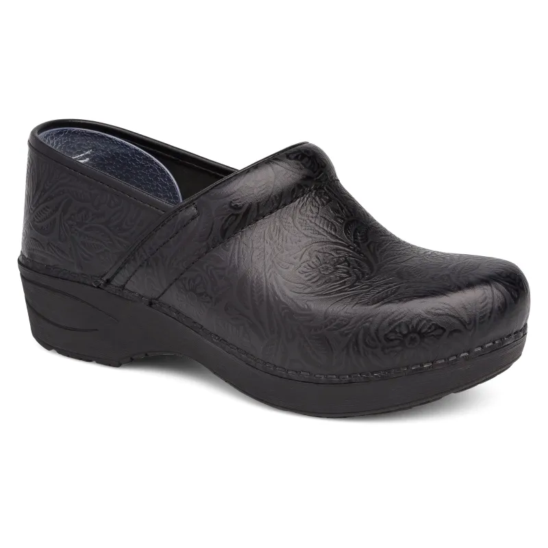 XP 2.0 Black Floral Tooled made by Dansko