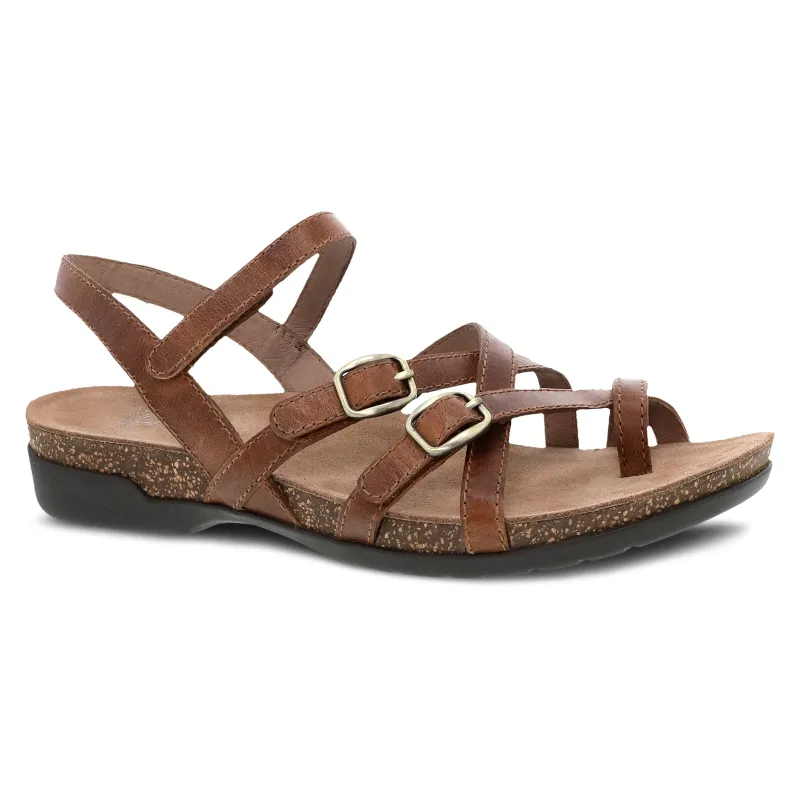 Roslyn Tan Waxy Burnished made by Dansko
