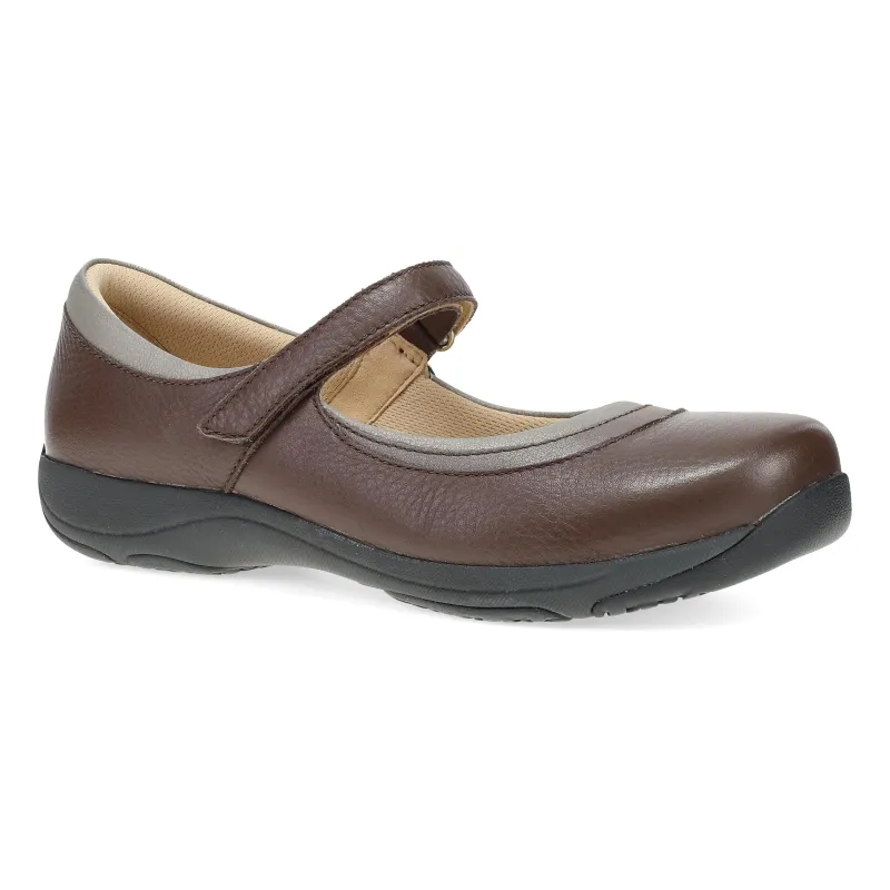 Stacy 2.0 Brown Leather made by Dansko