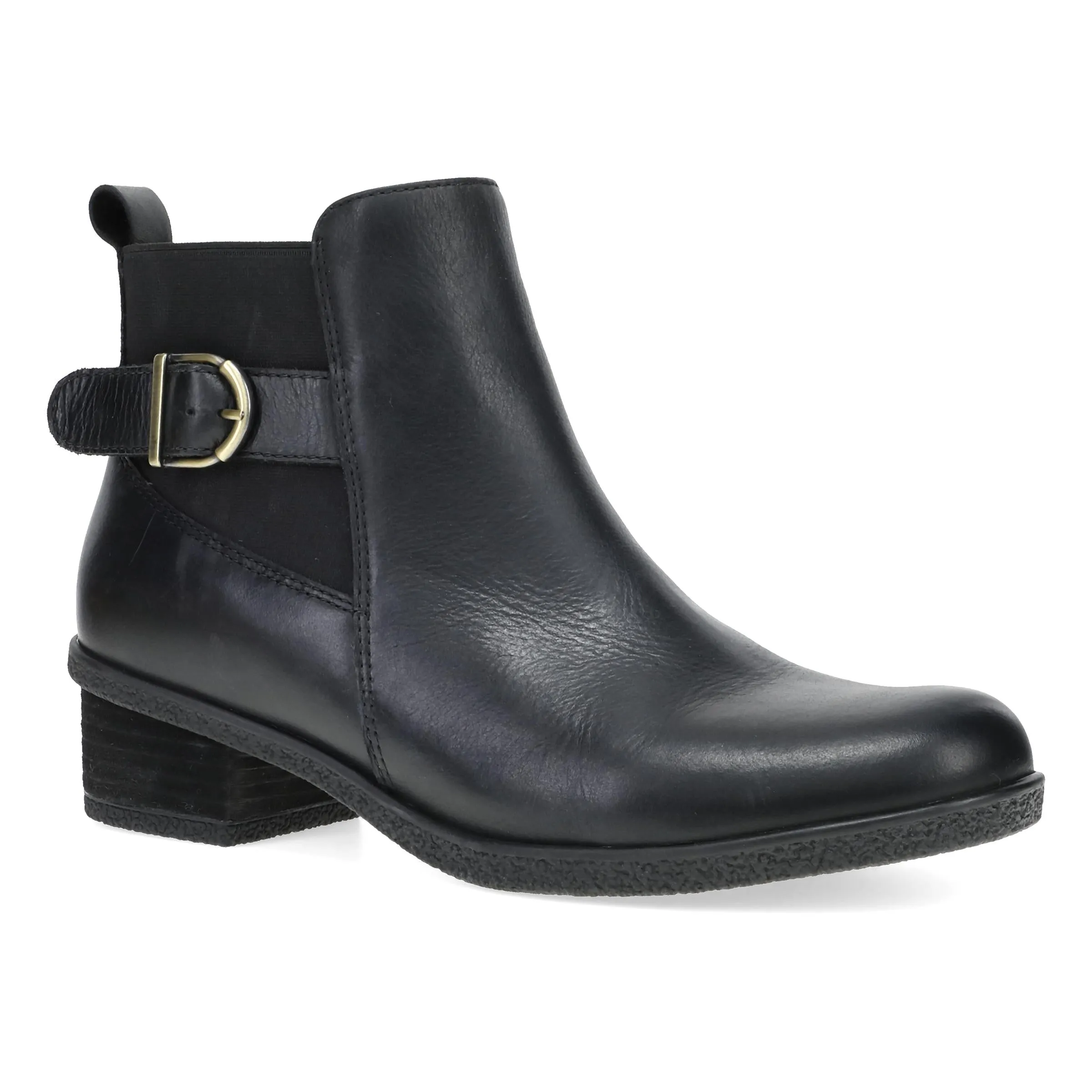 Deedee Black Waterproof Burnished sold by Dansko