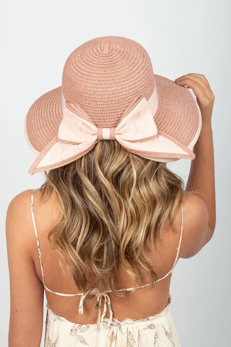 Straw Bucket with Large Bow sold by David and Young product image thumbnail 2