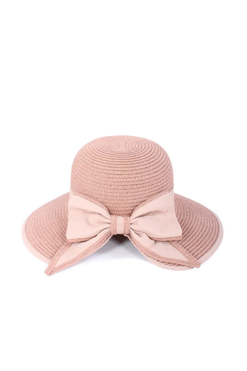 Straw Bucket with Large Bow sold by David and Young product image thumbnail 5