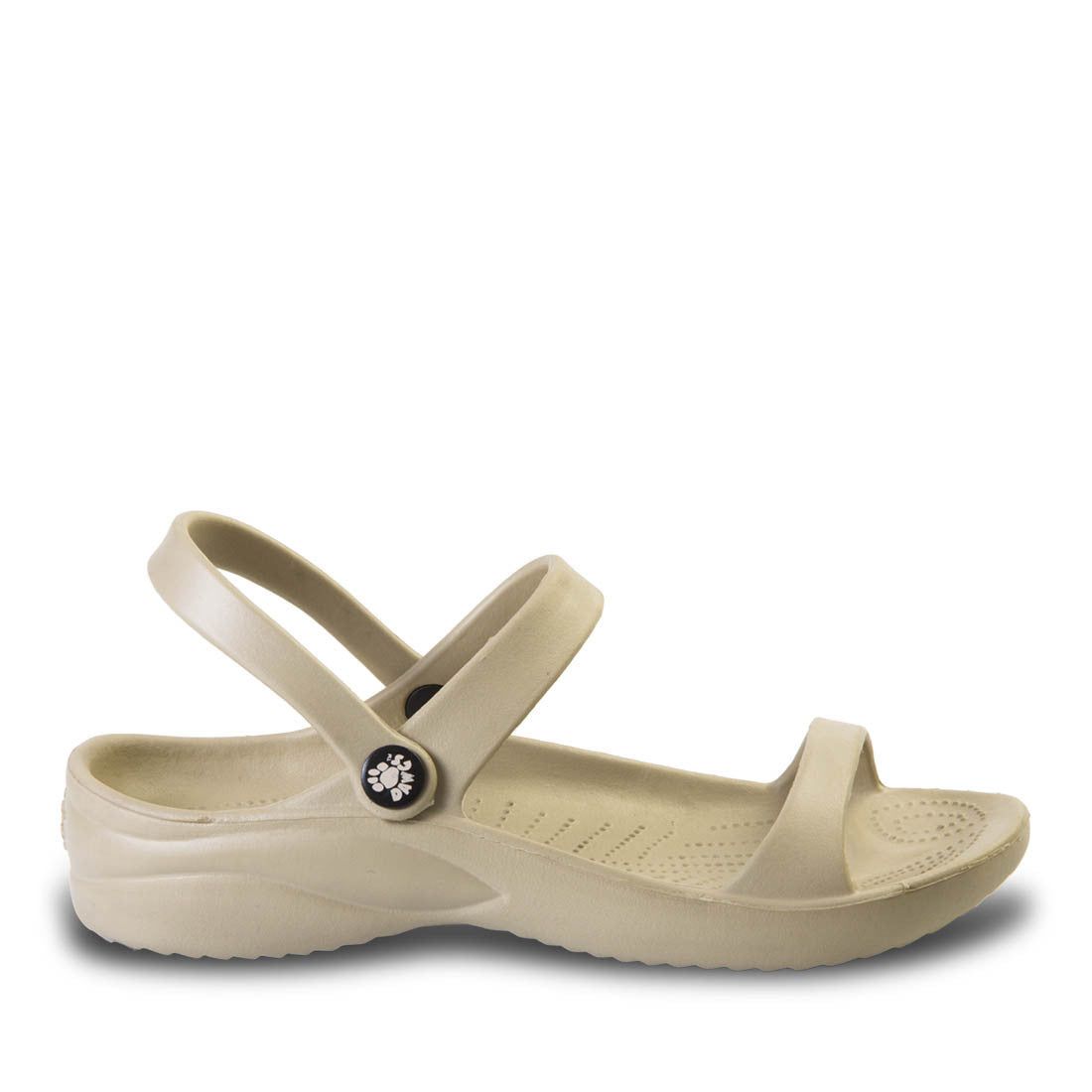 Women's 3-Strap Sandals - Tan sold by Dawgs