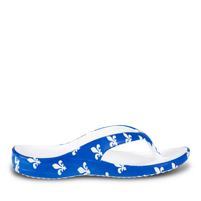 Women's Flip Flops - Fleur De Lis sold by Dawgs