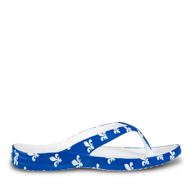 Men's Flip Flops - Fleur De Lis sold by Dawgs
