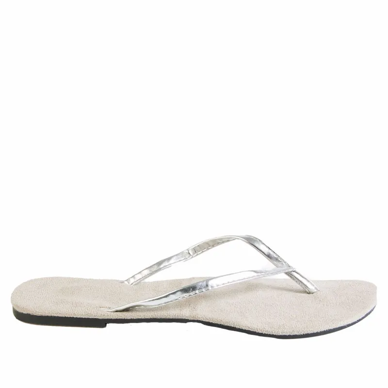 Hounds Women's Bendable Flip Flops - Silver sold by Dawgs