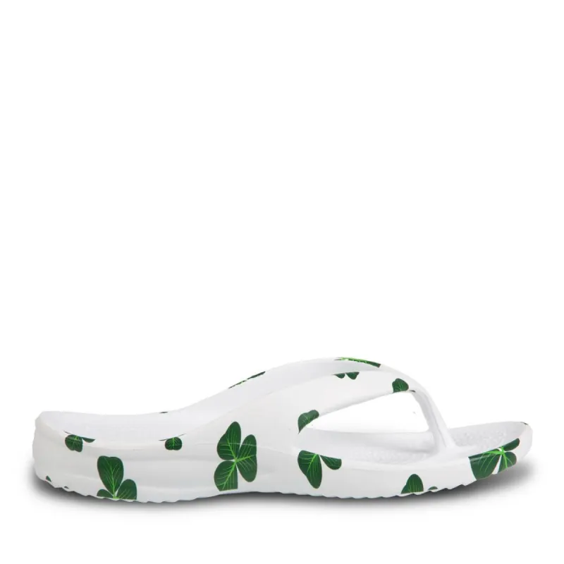 Women's Flip Flops - Clovers sold by Dawgs