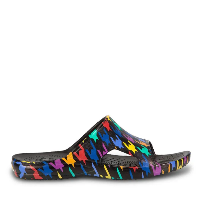 Men's Loudmouth Slides - Razzle Dazzle Black sold by Dawgs