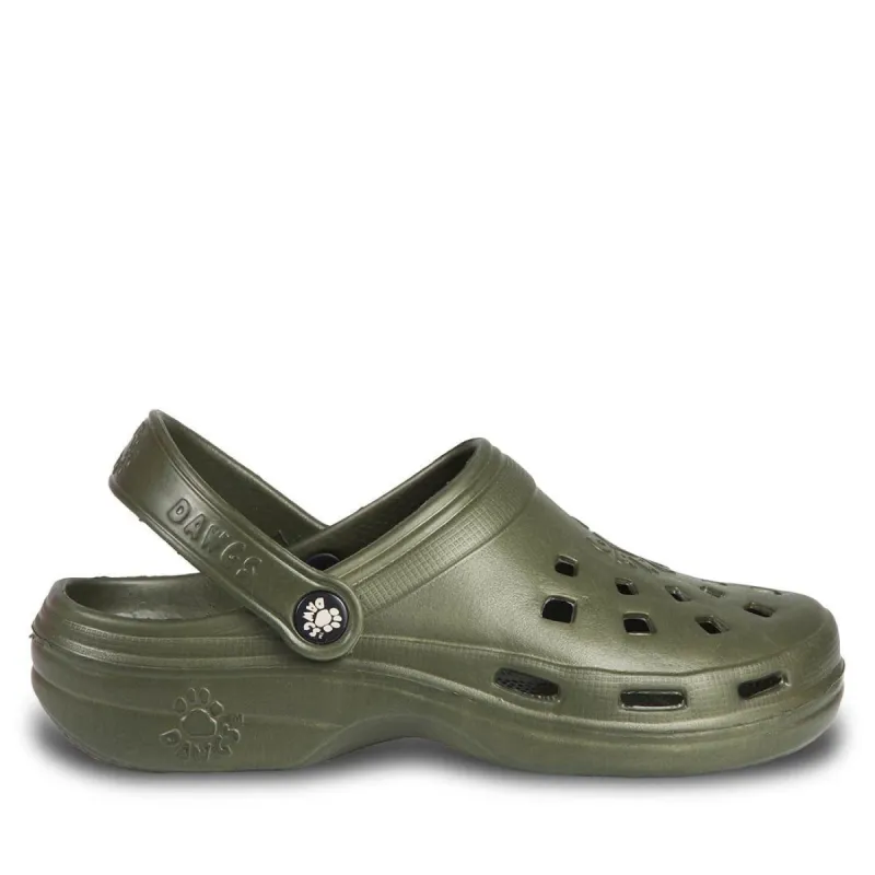 Women's Beach Dawgs Clogs - Olive sold by Dawgs