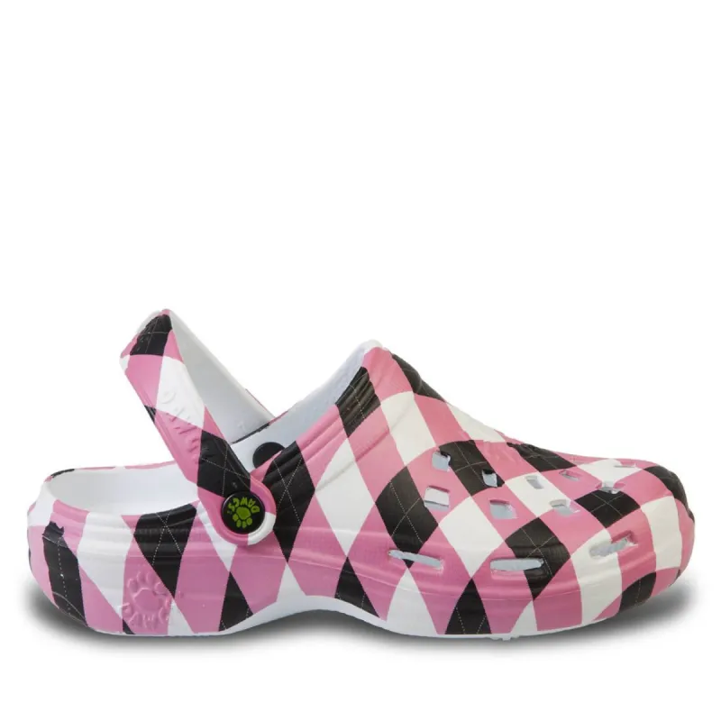 Women's Loudmouth Beach Dawgs - Pink and Black Tile sold by Dawgs