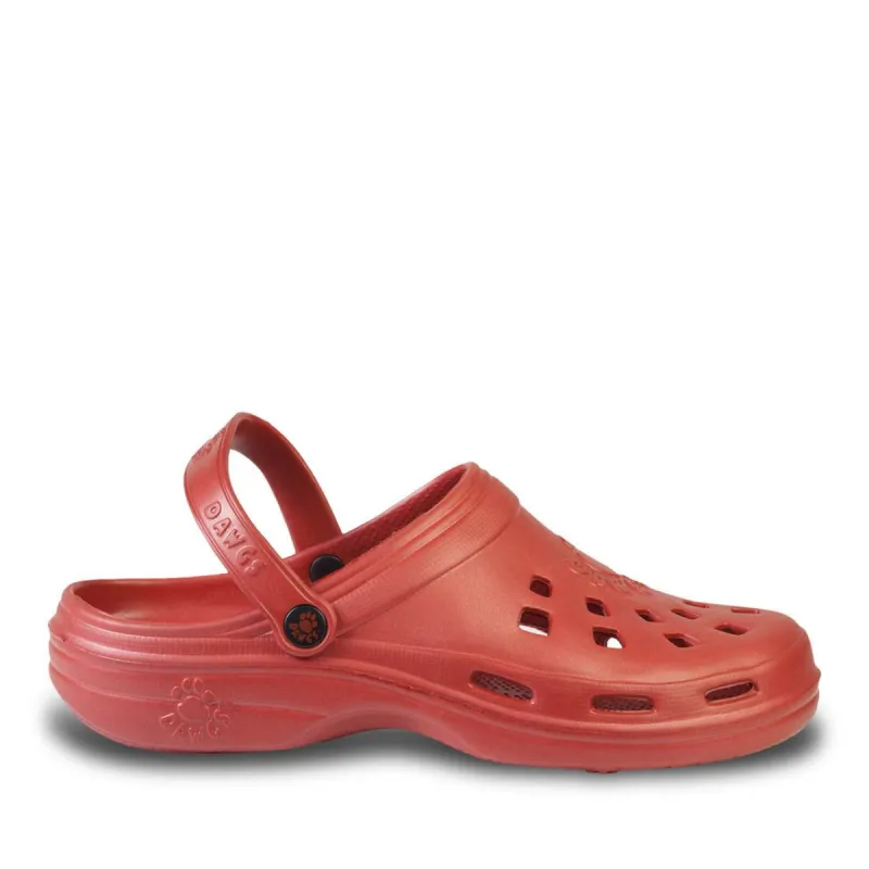 Women's Beach Dawgs Clogs - Red sold by Dawgs