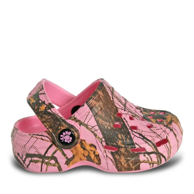 Kids' Mossy Oak Beach Dawgs - Pink Breakup Infinity sold by Dawgs