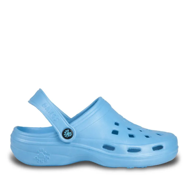 Women's Beach Dawgs Clogs - Peacock Blue sold by Dawgs