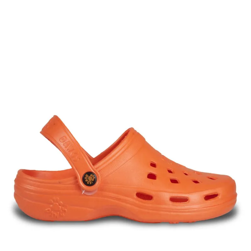 Women's Beach Dawgs Clogs - Orange sold by Dawgs