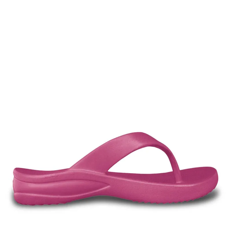 Women's Flip Flops - Hot Pink sold by Dawgs