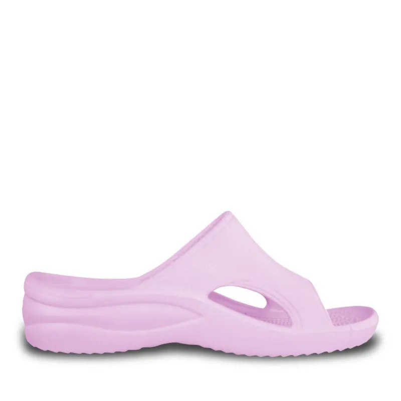 Women's Slides - Soft Pink sold by Dawgs