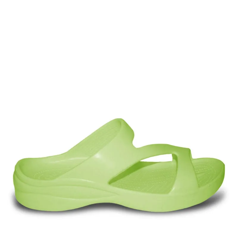 Women's Z Sandals - Soft Lime sold by Dawgs