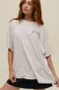 Metallica US Tour 1985 OS Tee in Dirty White Acid Wash sold by Daydreamer