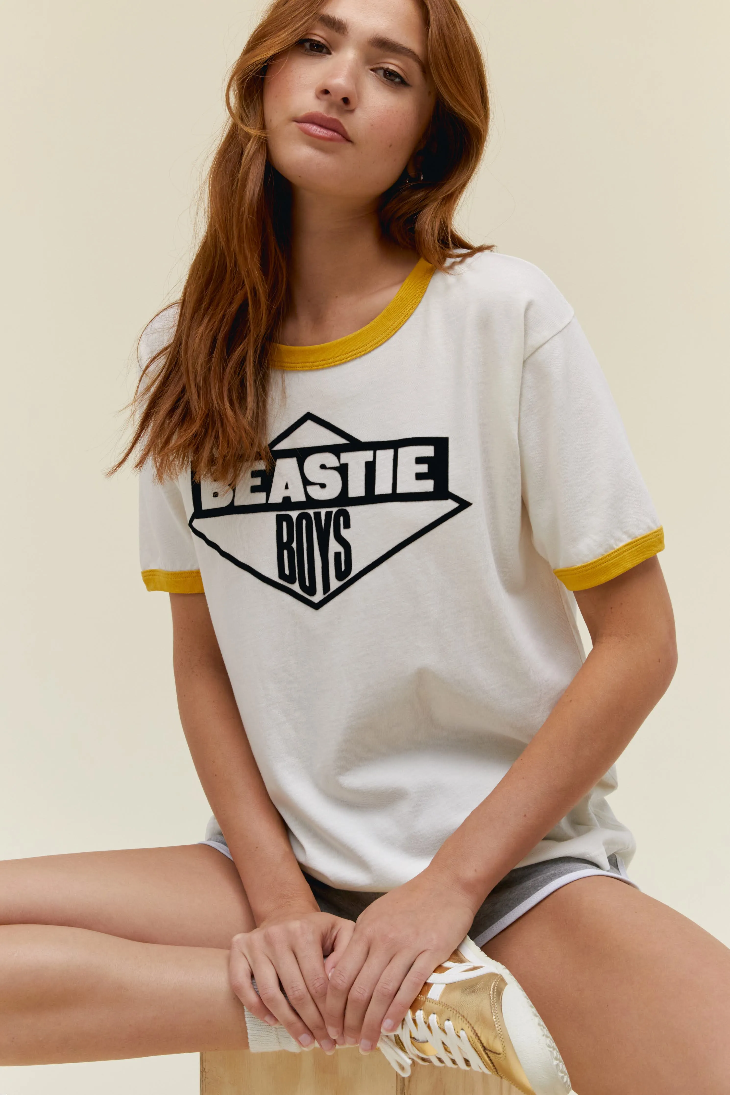 Beastie Boys Logo 84-86 Ringer Tee sold by Daydreamer product image thumbnail 2