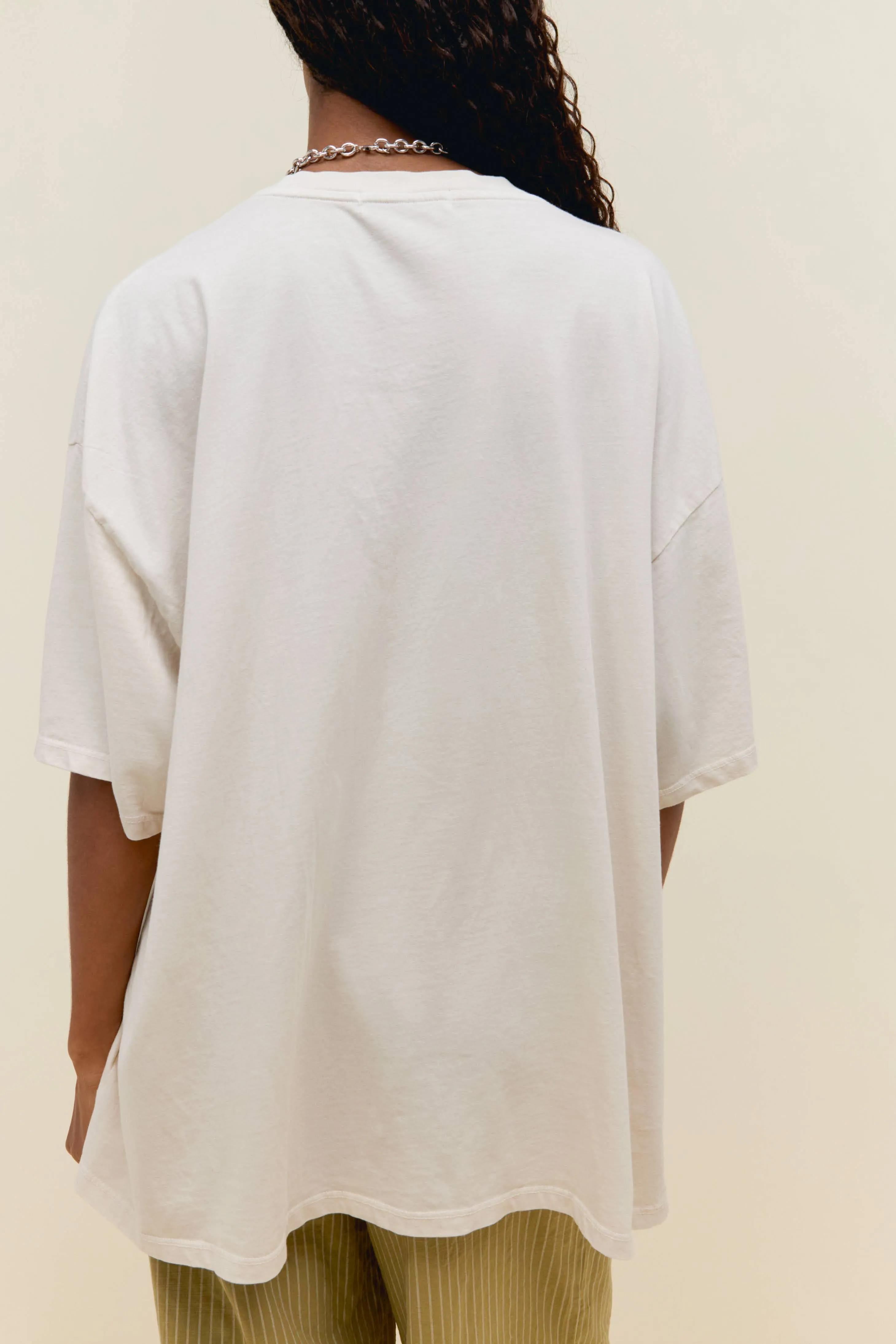 Willie Nelson One Night Only OS Tee in Dirty White sold by Daydreamer product image thumbnail 4