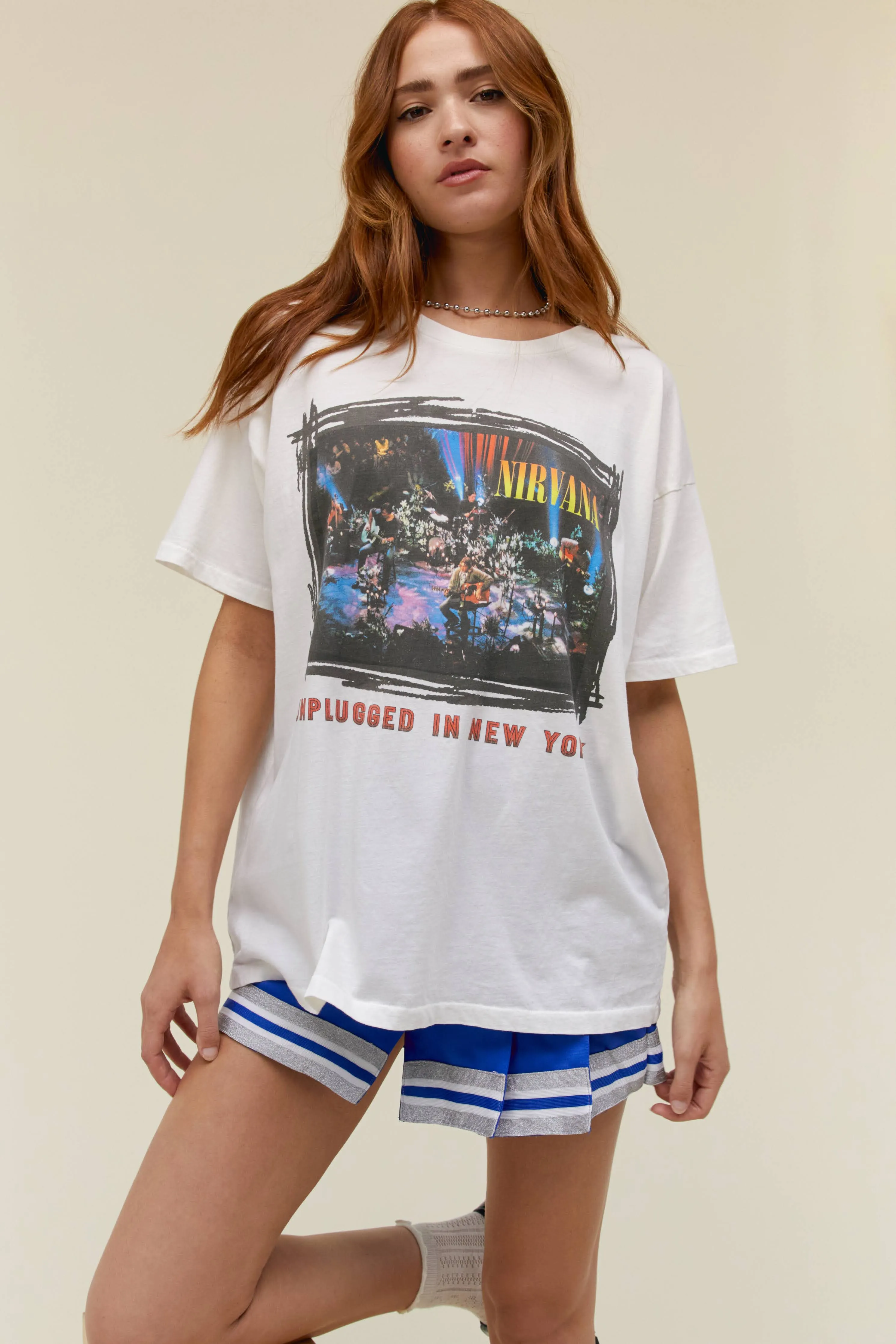 Nirvana Unplugged In New York Merch Tee sold by Daydreamer