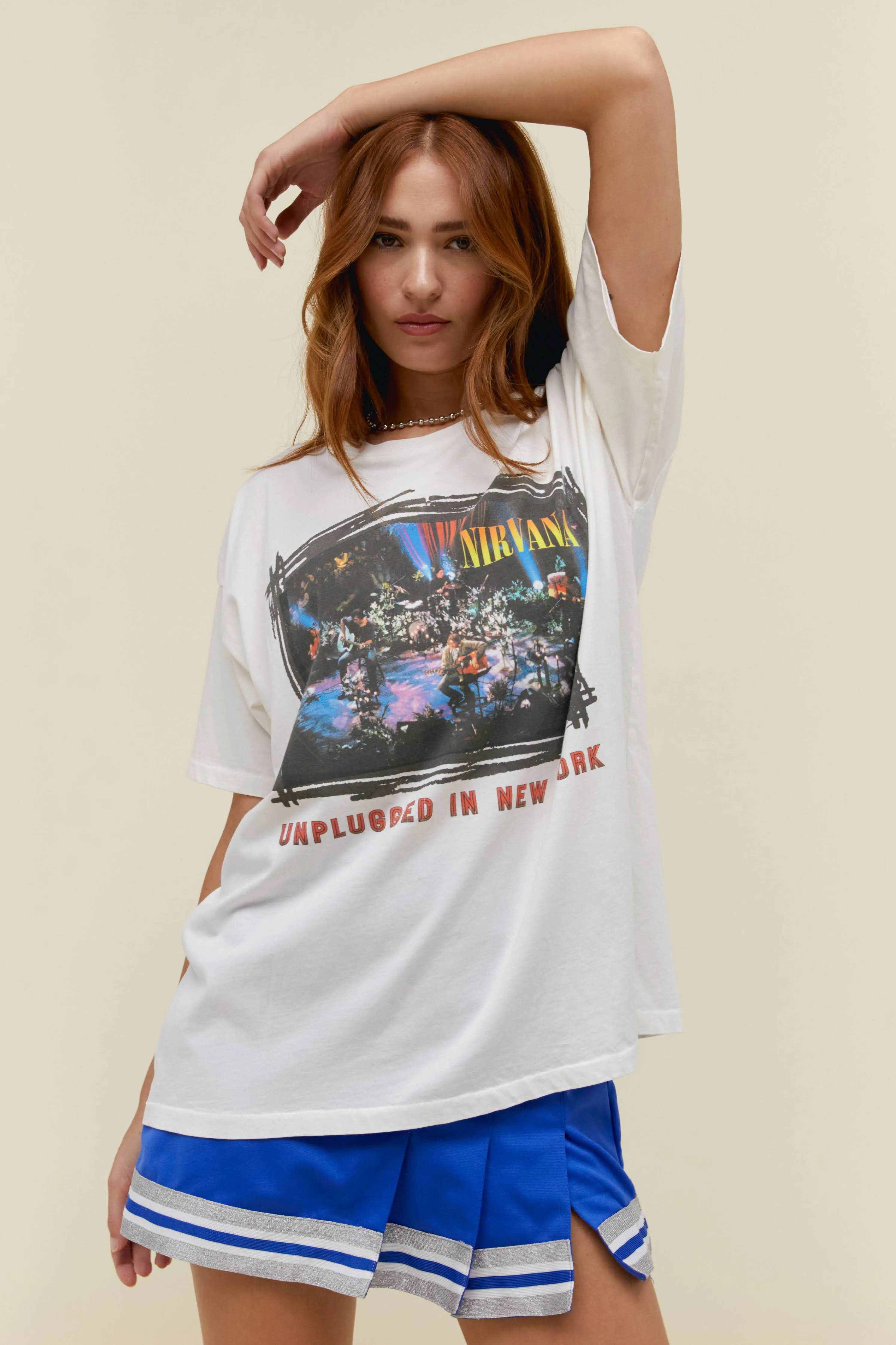 Nirvana Unplugged In New York Merch Tee sold by Daydreamer product image thumbnail 2