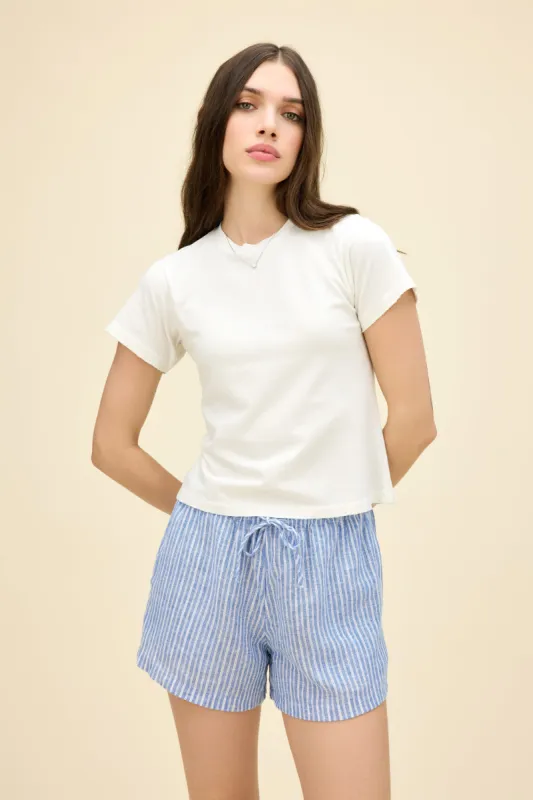 Solid Vintage Tee in Vintage White sold by Daydreamer