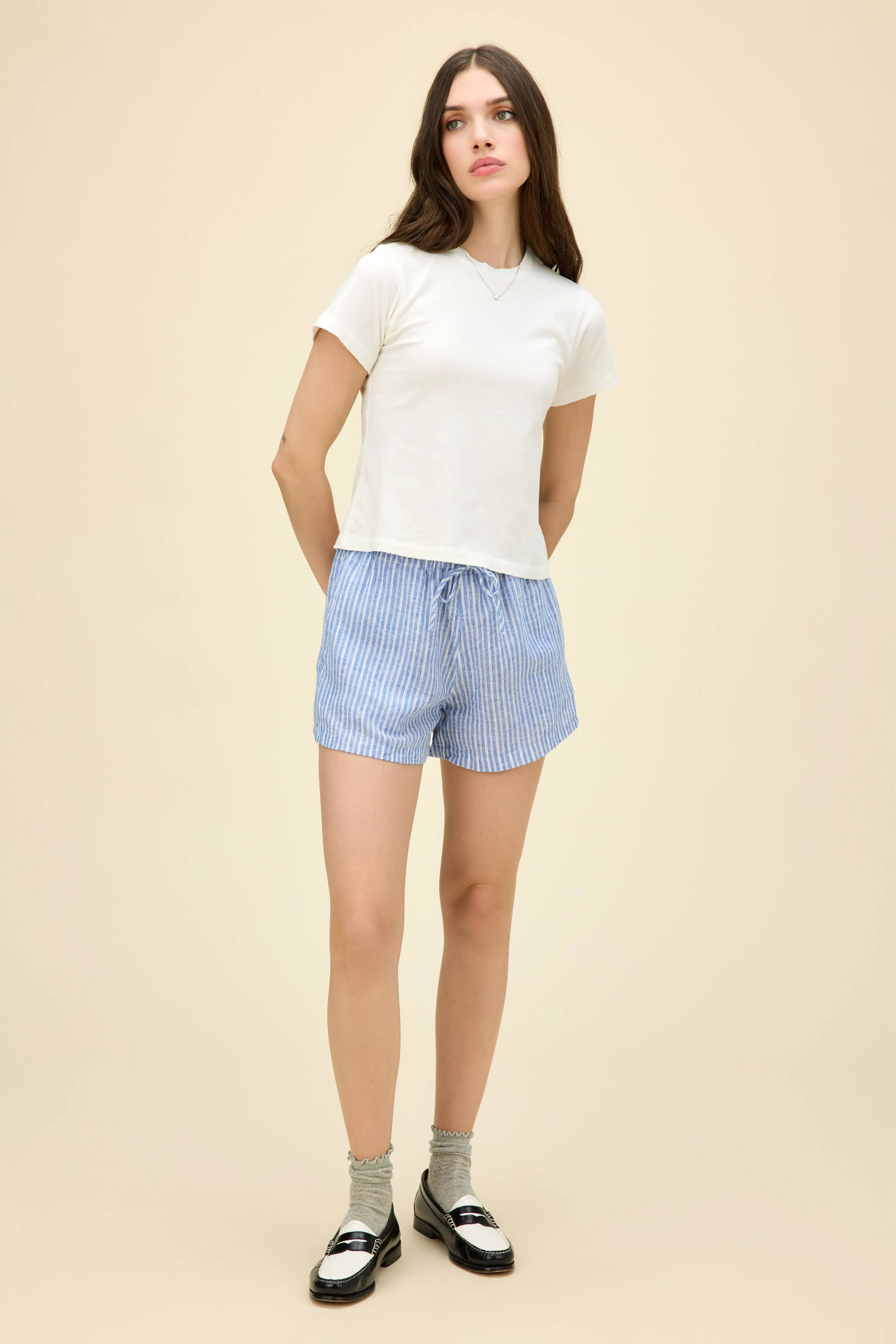 Solid Vintage Tee in Vintage White sold by Daydreamer product image thumbnail 5