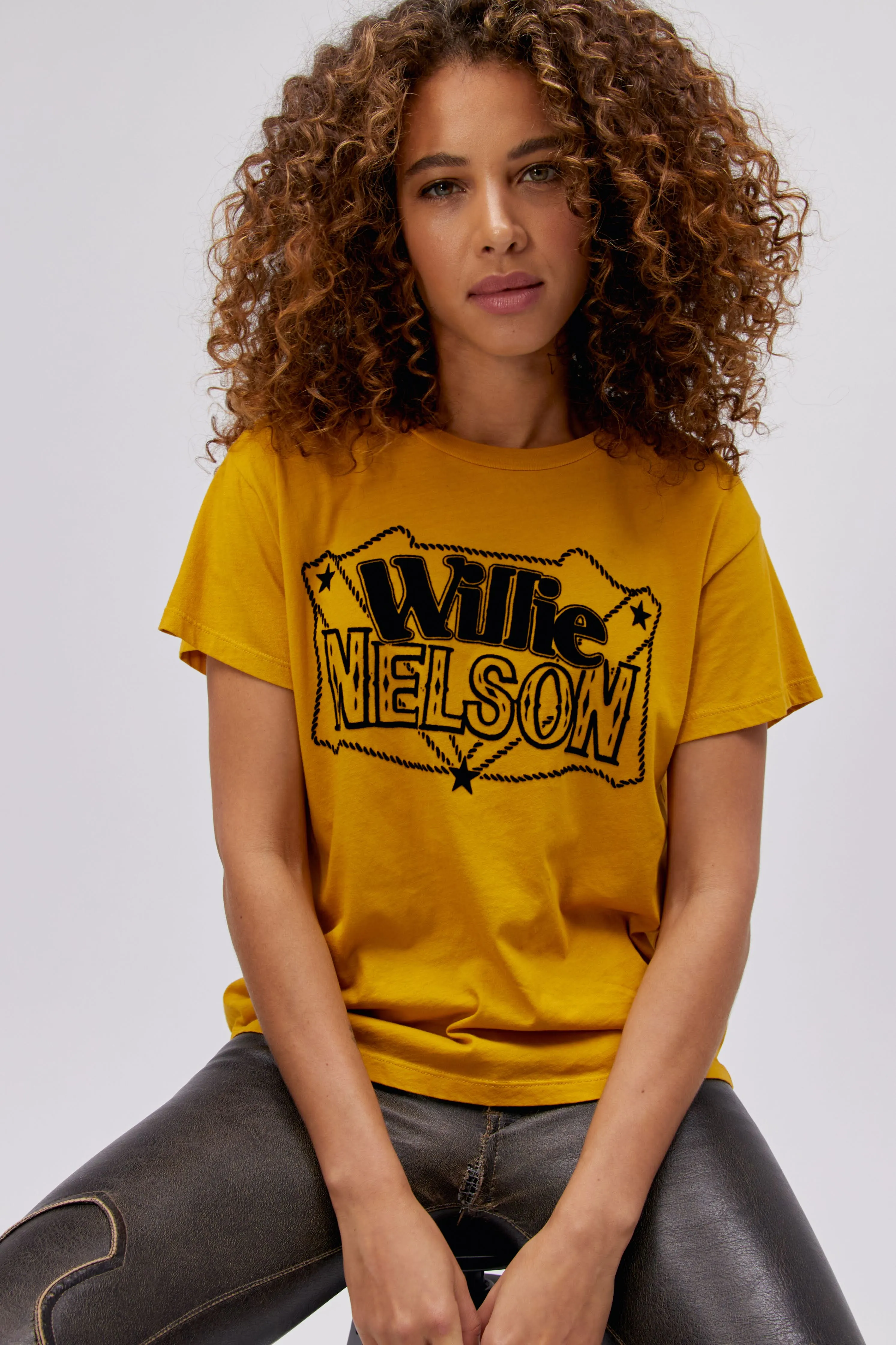 Willie Nelson Lasso Solo Tee sold by Daydreamer product image thumbnail 3