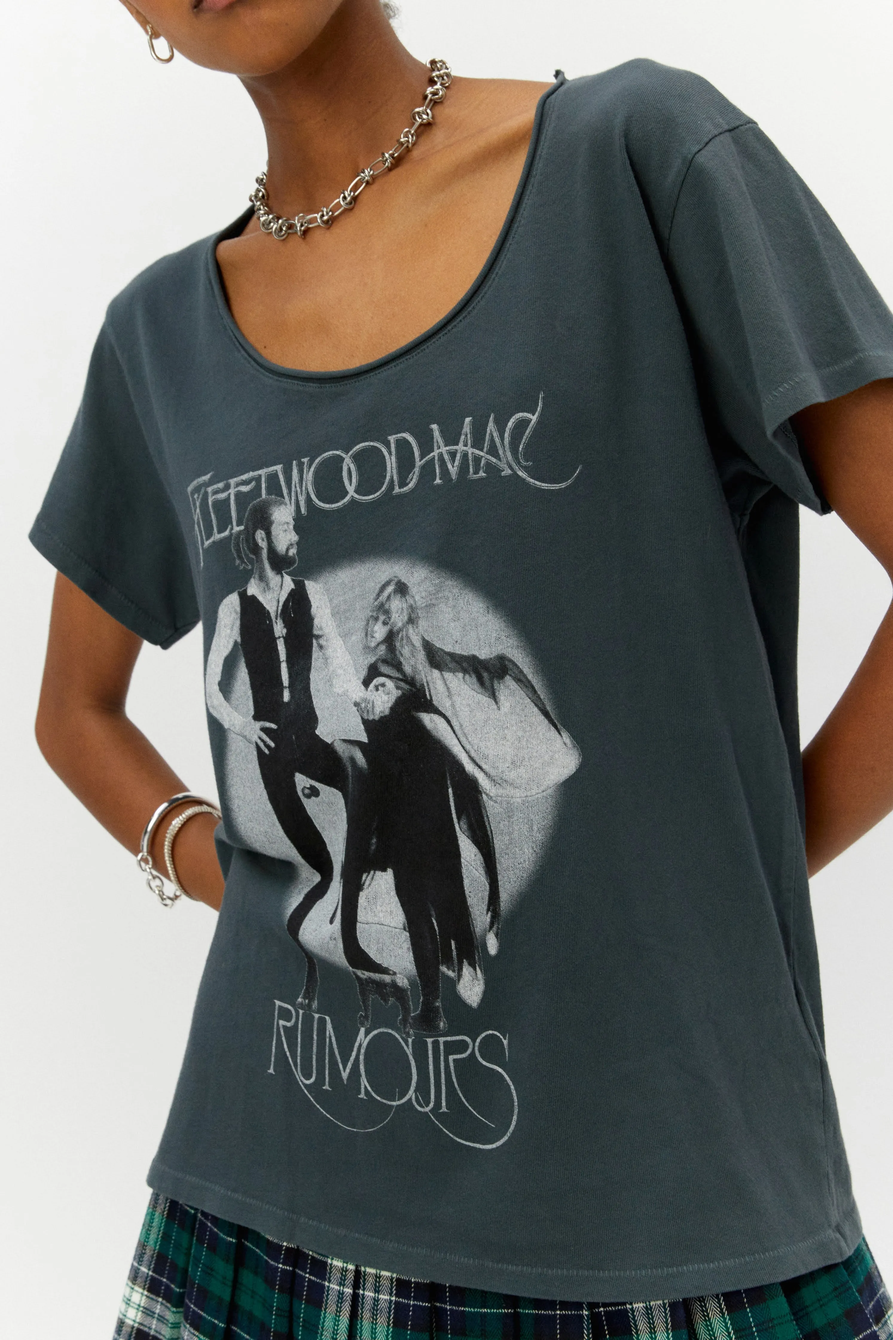 Fleetwood Mac Rumours Scoop Neck Tee sold by Daydreamer product image thumbnail 2