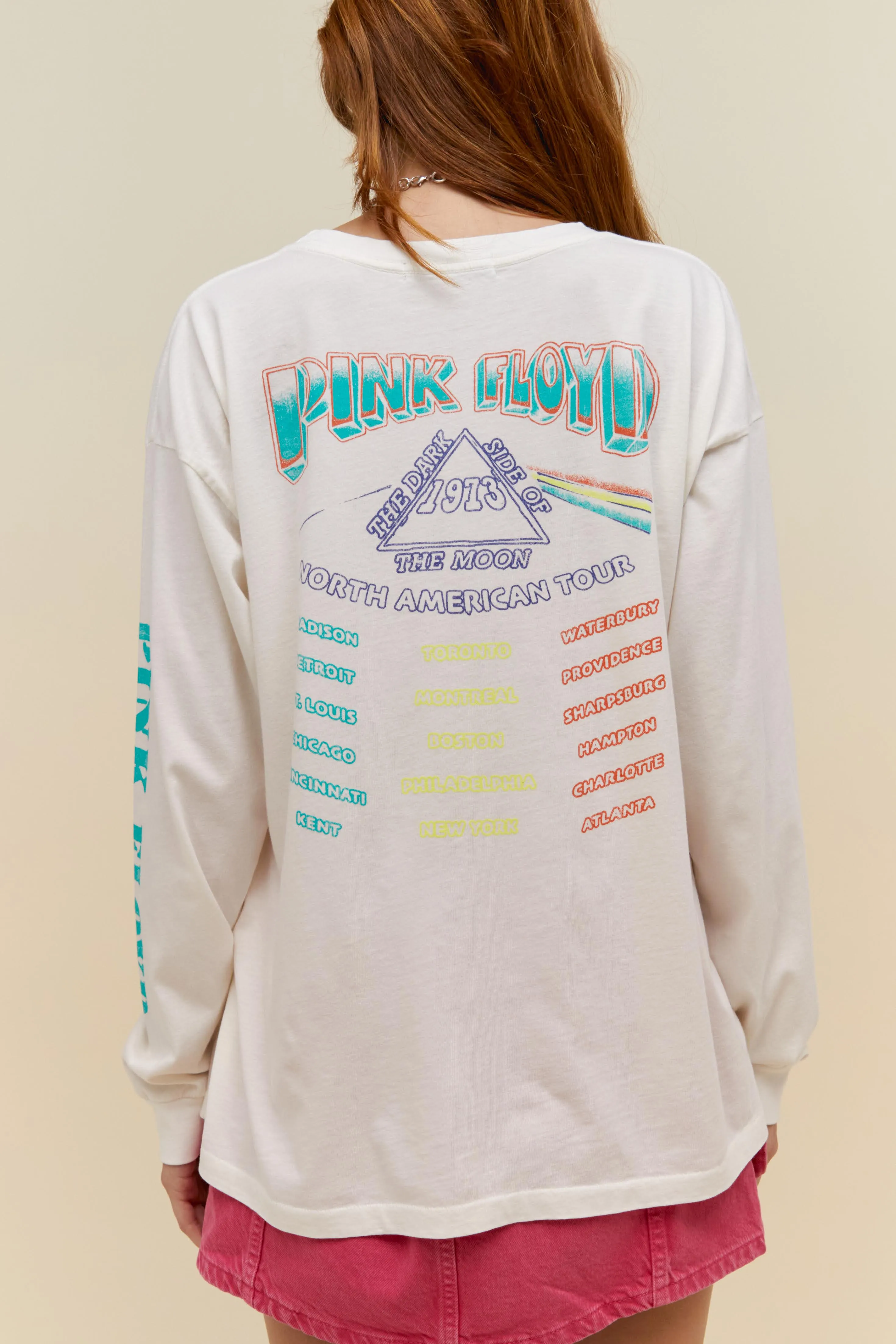 Pink Floyd 1973 Merch Long Sleeve sold by Daydreamer product image thumbnail 2