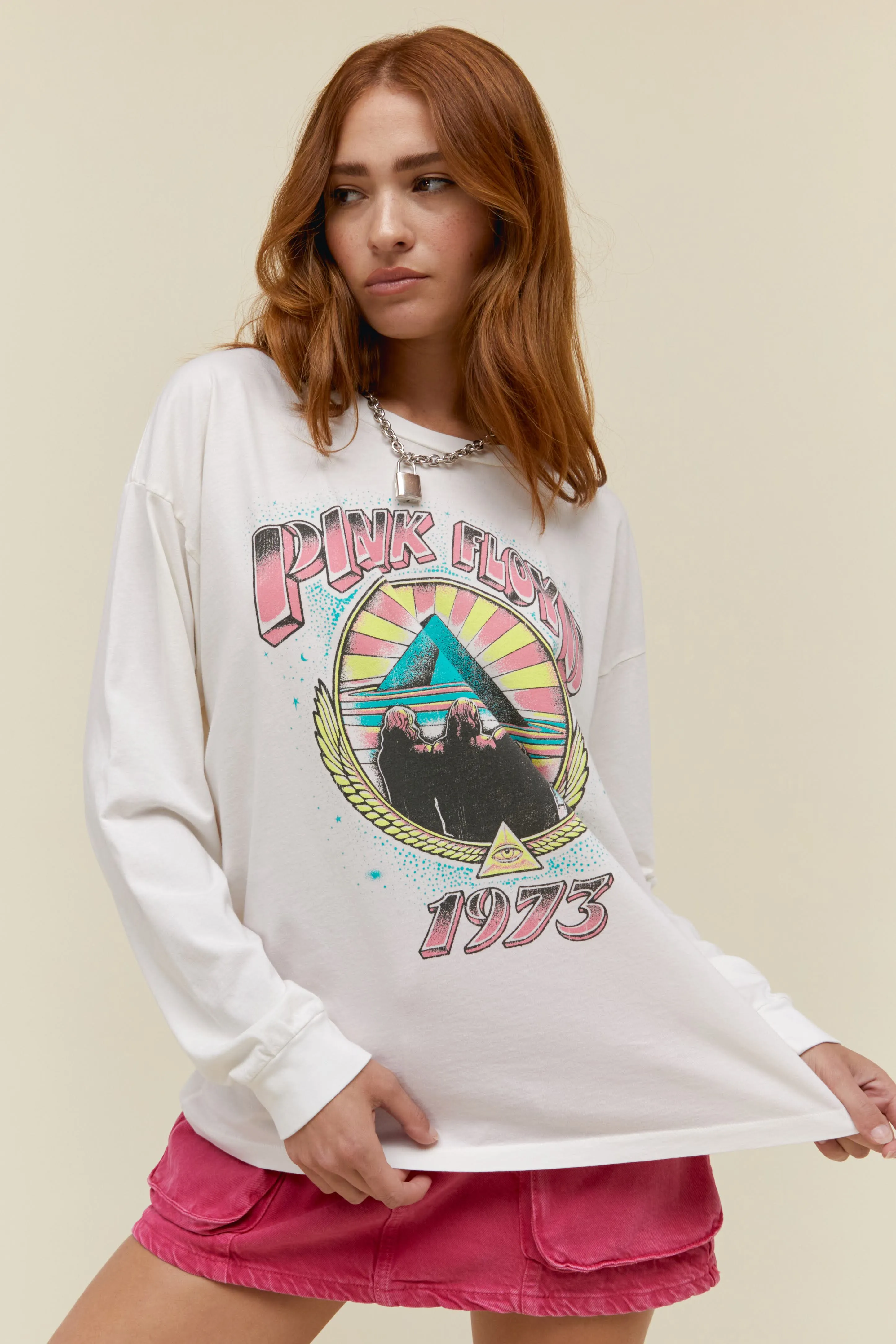 Pink Floyd 1973 Merch Long Sleeve sold by Daydreamer