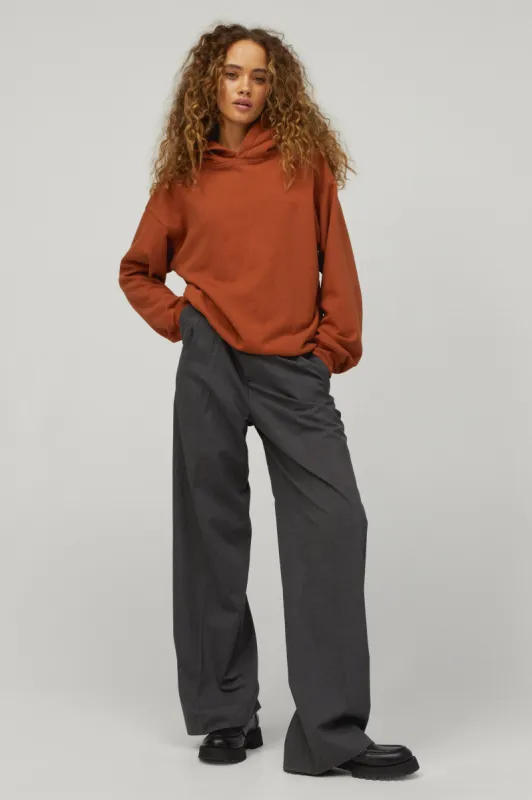 Solid Boyfriend Hoodie sold by Daydreamer