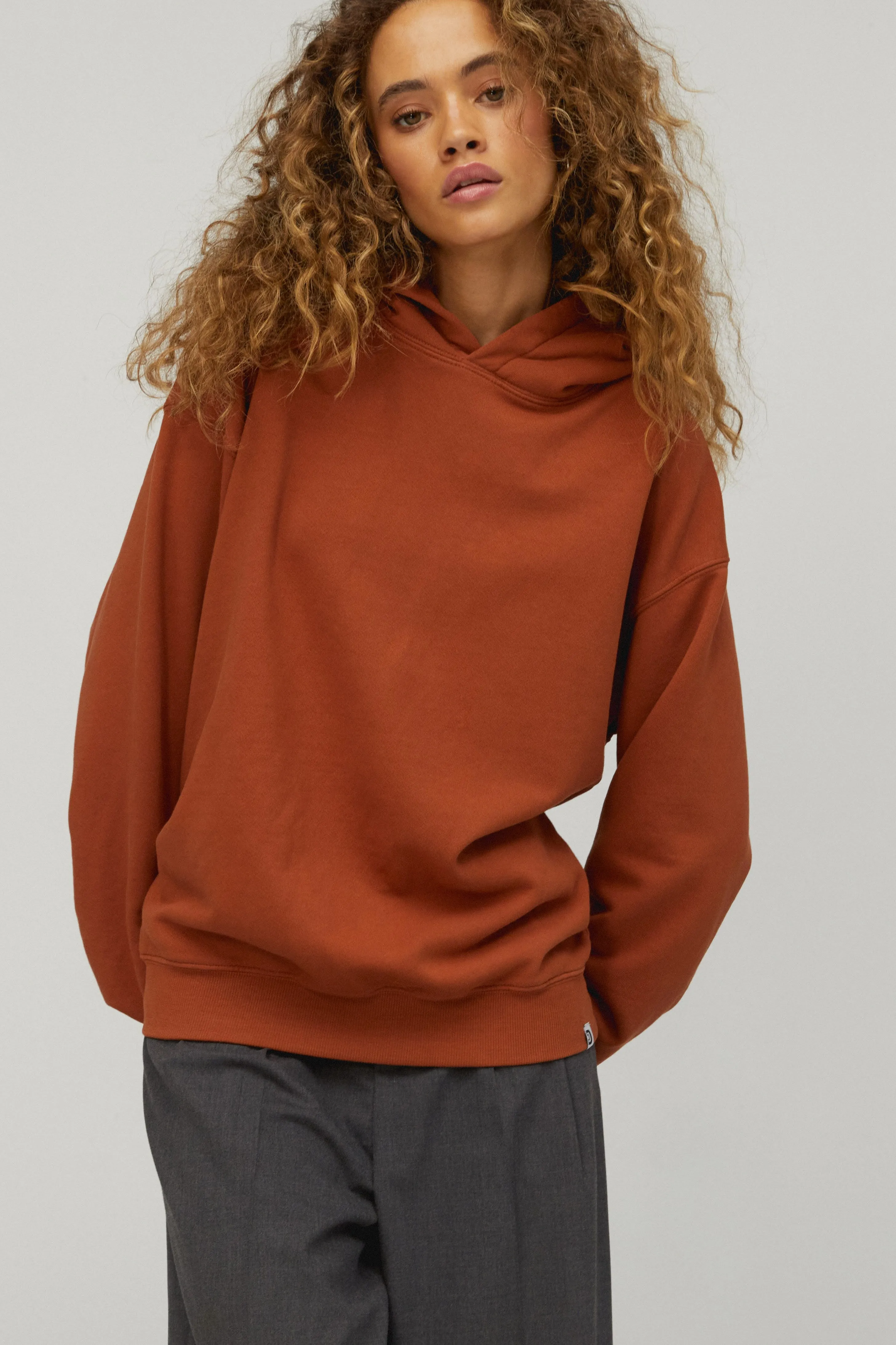 Solid Boyfriend Hoodie sold by Daydreamer product image thumbnail 3