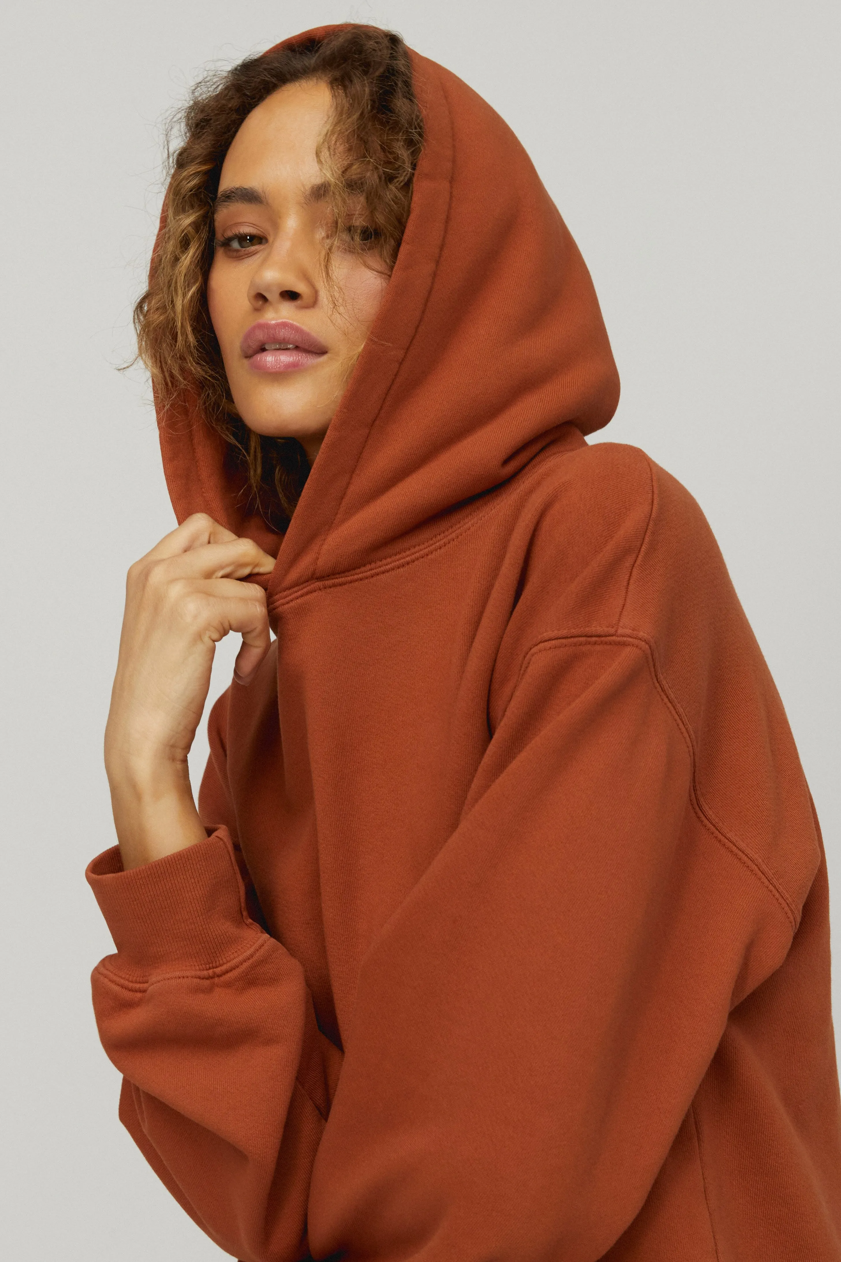 Solid Boyfriend Hoodie sold by Daydreamer product image thumbnail 4