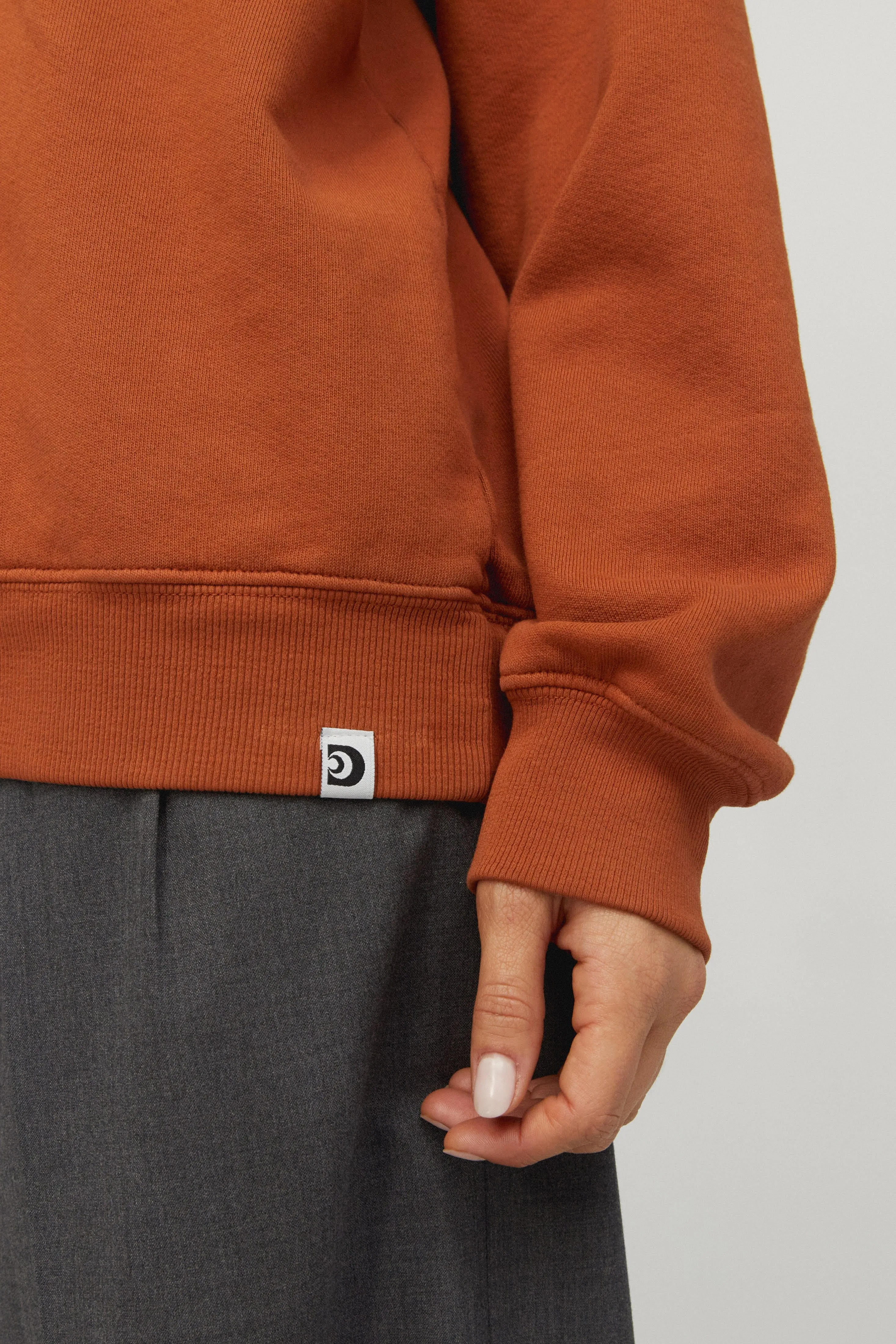 Solid Boyfriend Hoodie sold by Daydreamer product image thumbnail 2