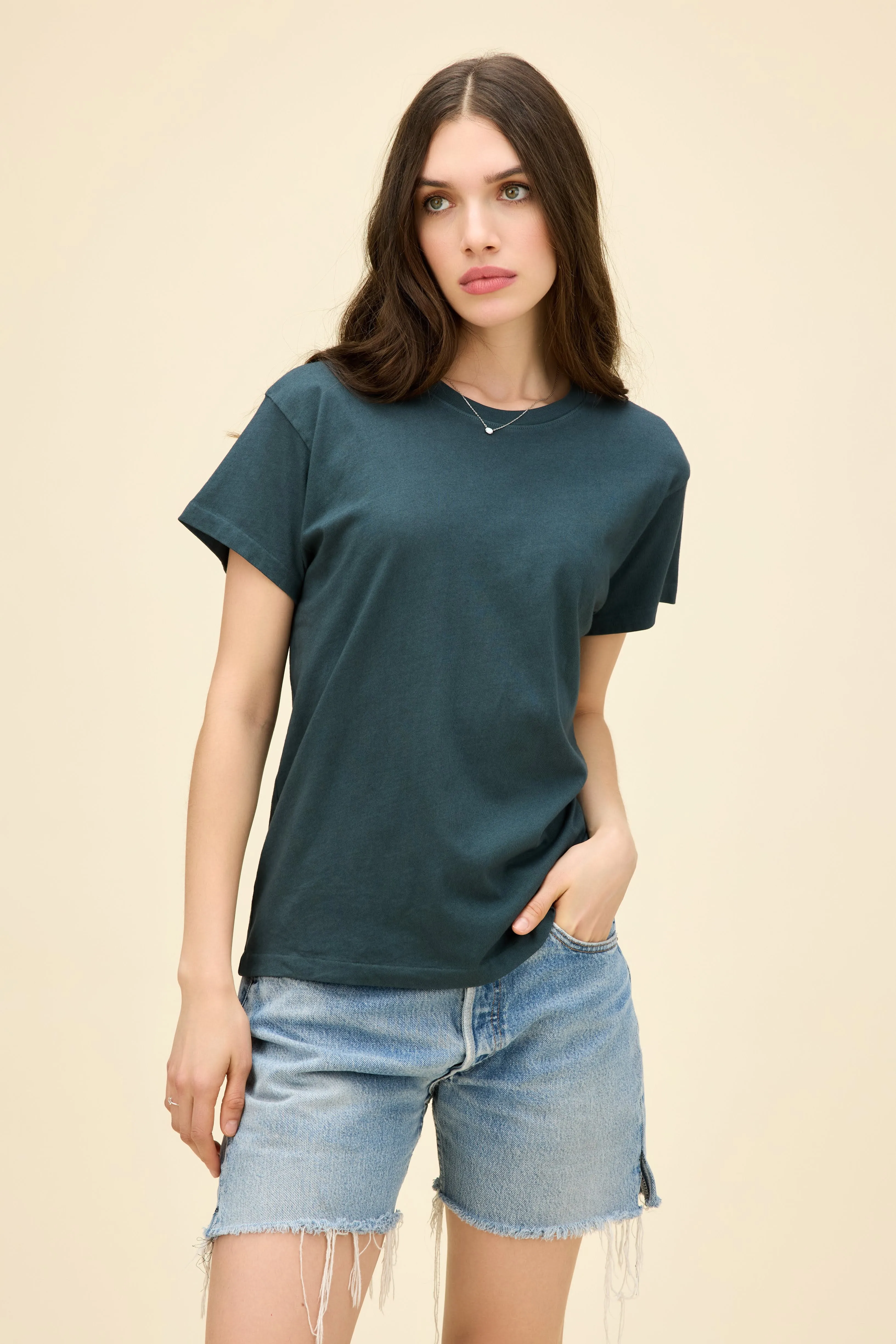 Solid Tour Tee in Vintage Black sold by Daydreamer product image thumbnail 2