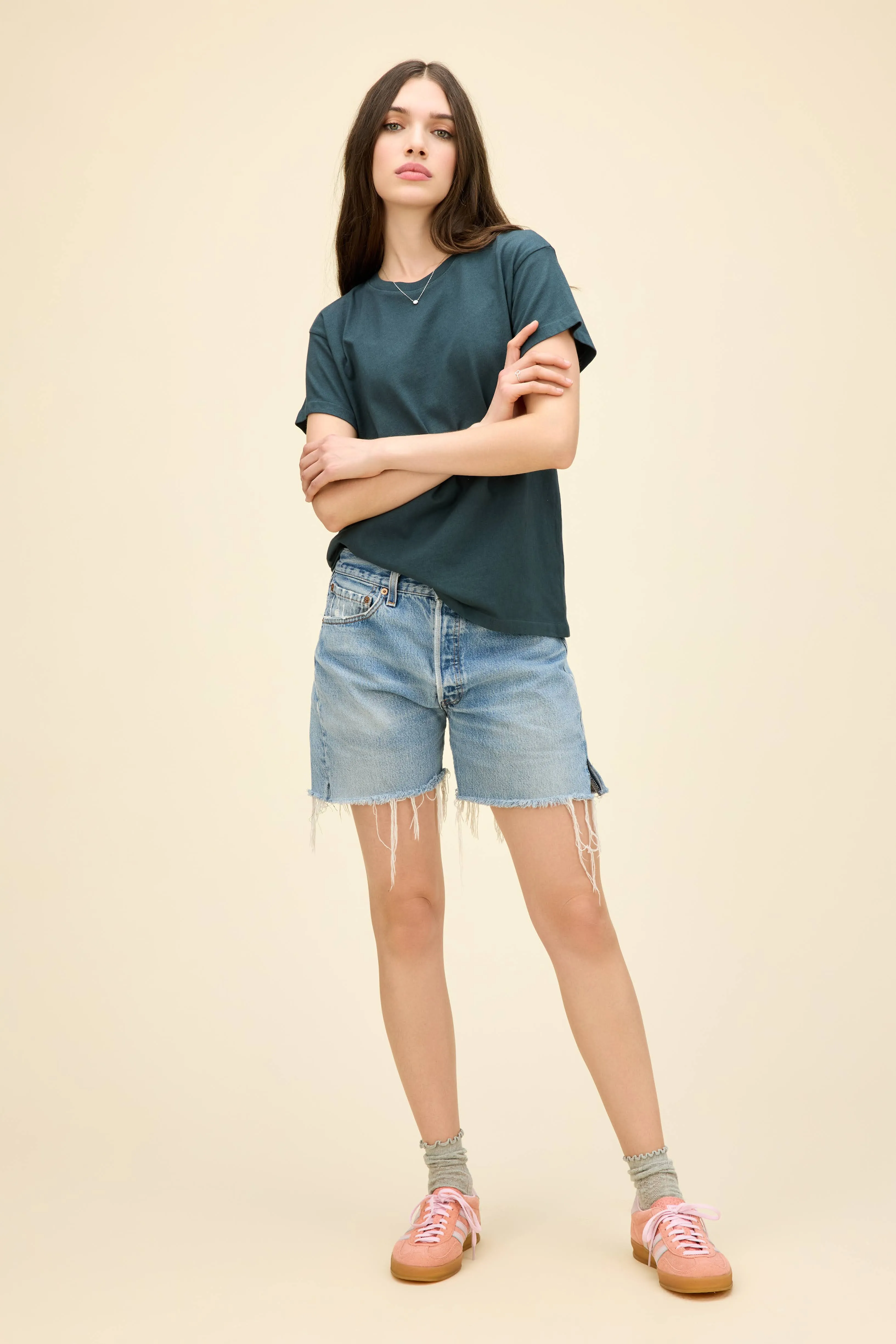 Solid Tour Tee in Vintage Black sold by Daydreamer product image thumbnail 3