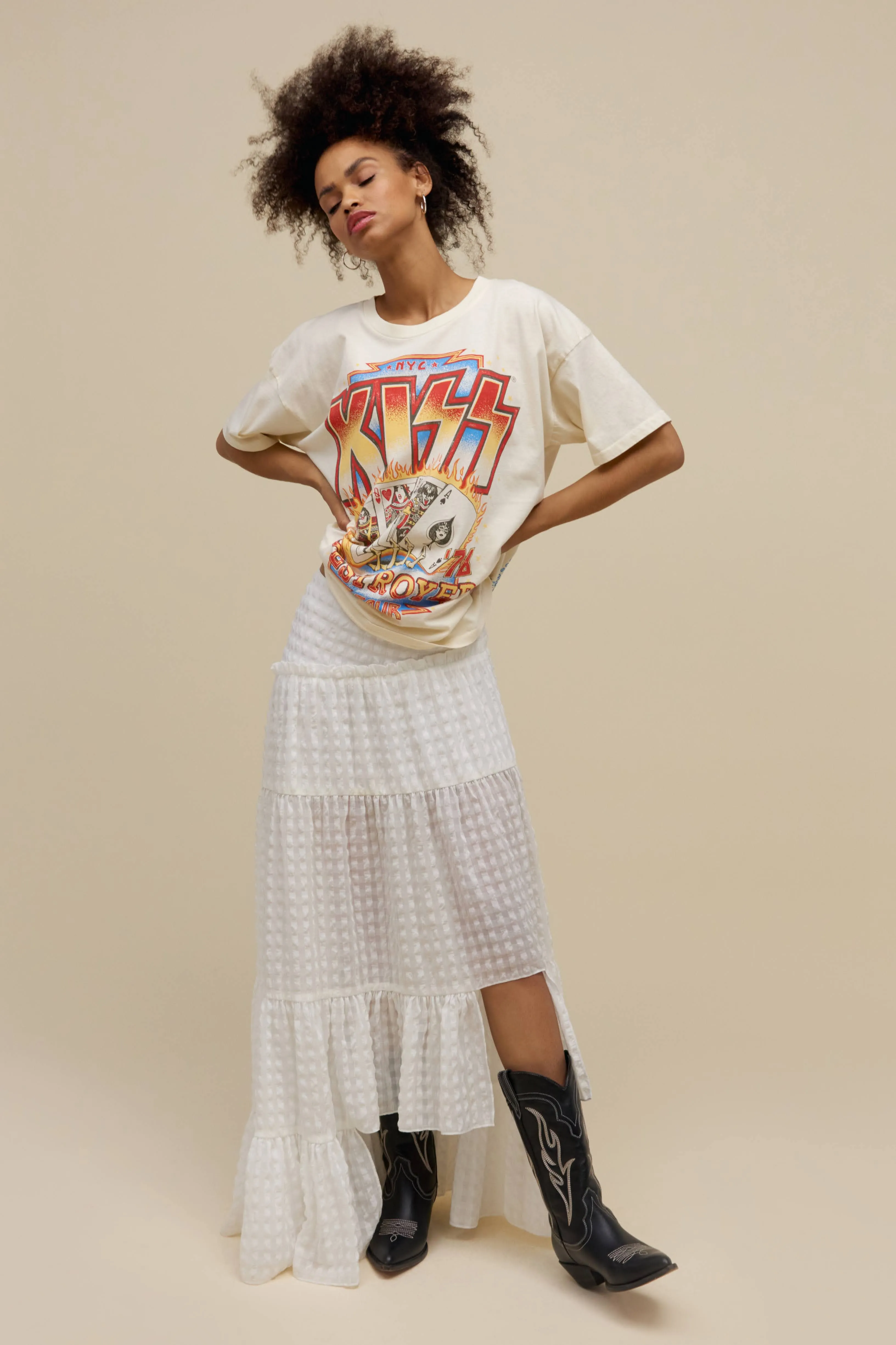 Kiss Destroyer Tour 76 Merch Tee sold by Daydreamer product image thumbnail 5