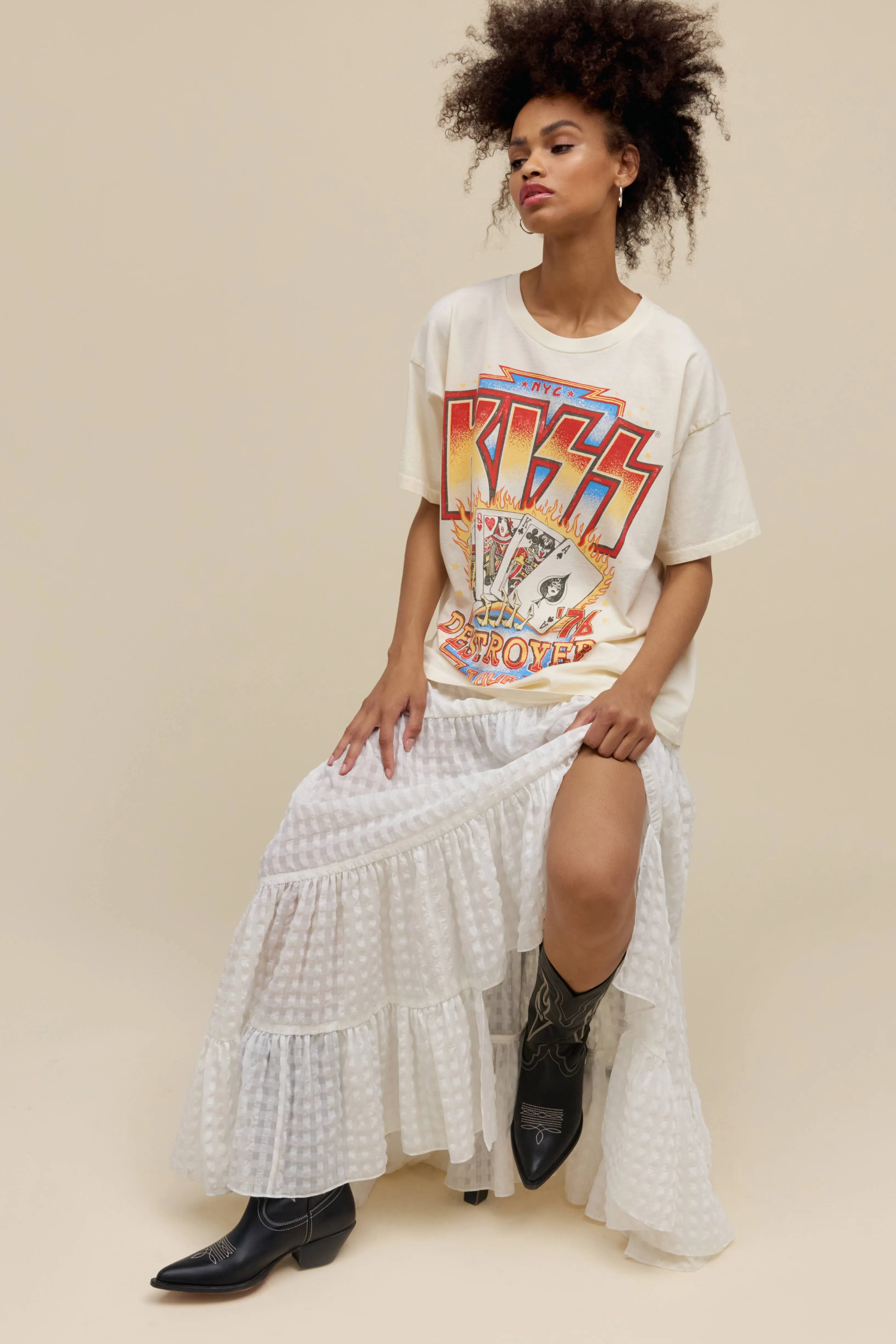 Kiss Destroyer Tour 76 Merch Tee sold by Daydreamer product image thumbnail 4