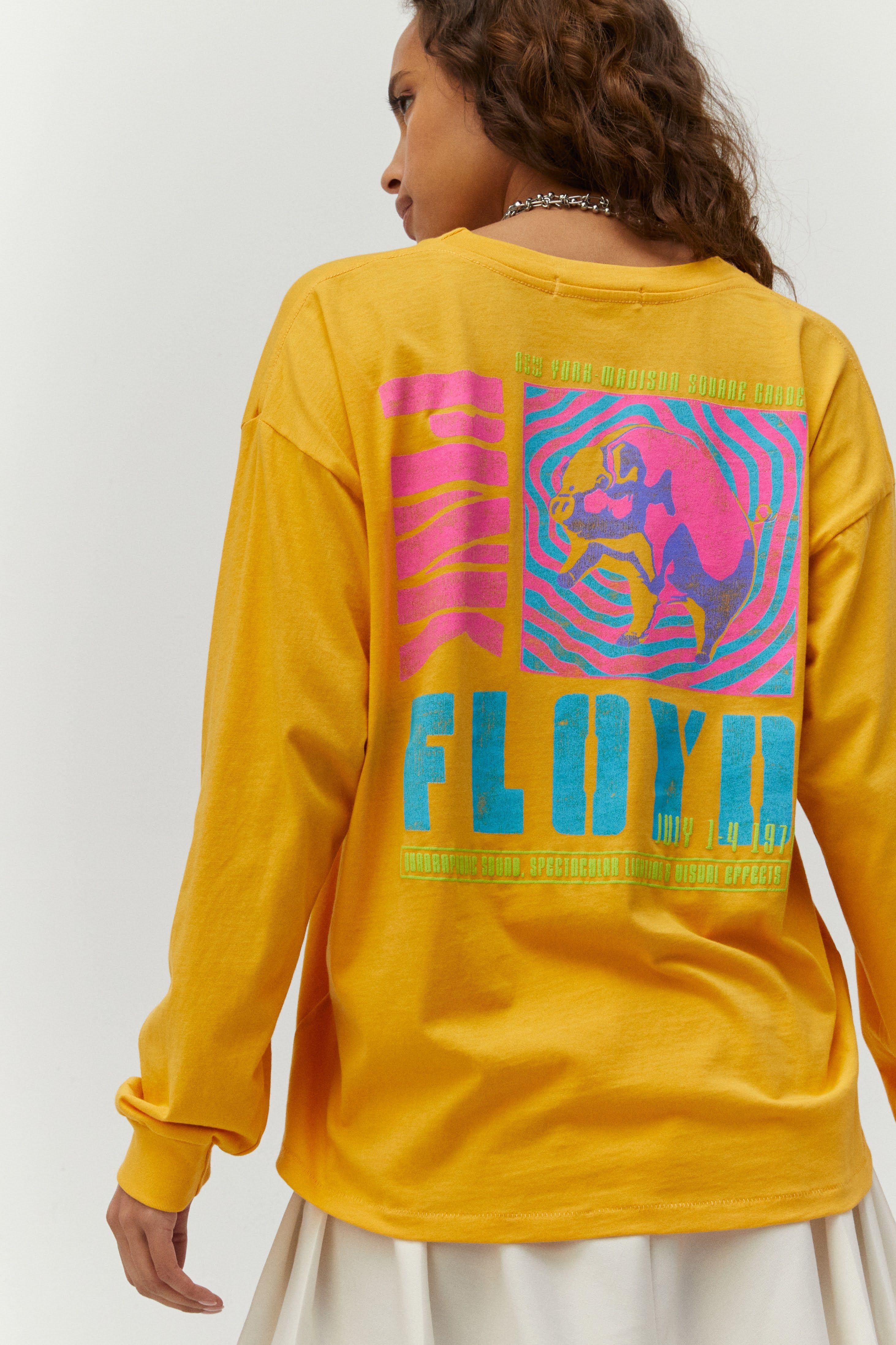 Pink Floyd Live 1977 Merch Long Sleeve sold by Daydreamer product image thumbnail 2