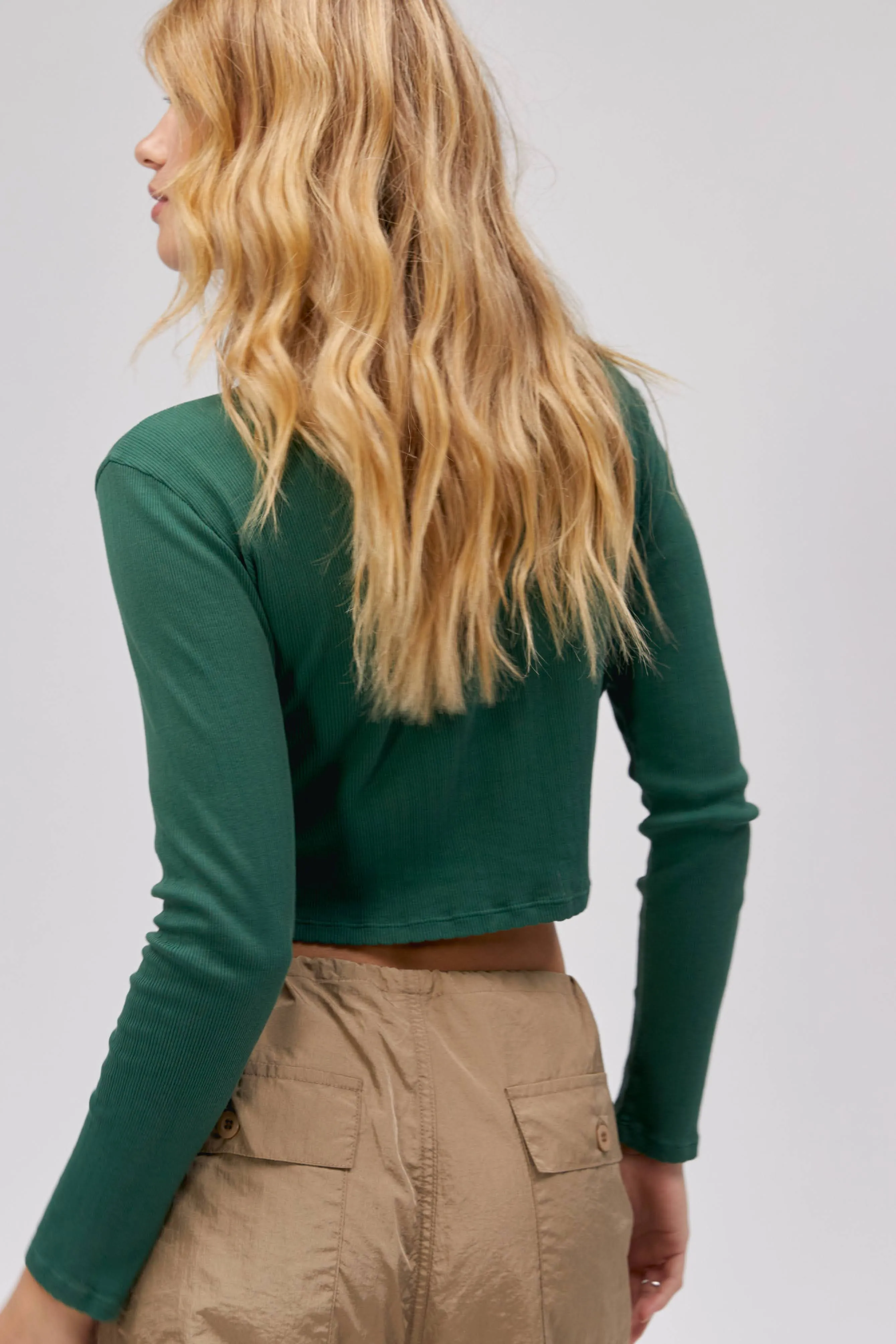 Best of Luck Pointelle Long Sleeve sold by Daydreamer product image thumbnail 3